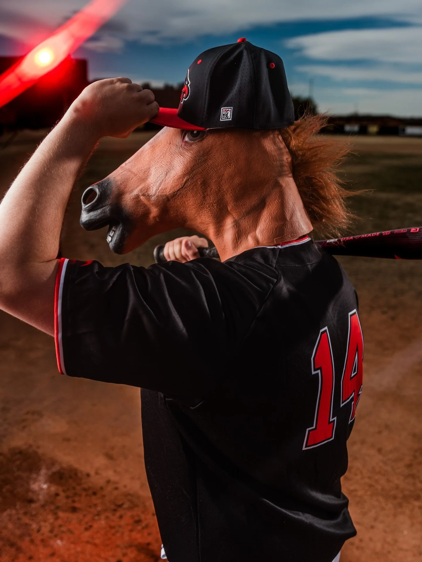 Eaglecrest Baseball was not horsing around. (See what I did there?) 🐴⚾ 

In all seriousness, Coach Humphrey&rsquo;s got a good group over there. If your program wants a media day, let&rsquo;s get it scheduled. DM, email, or hit the site.

#eaglecres