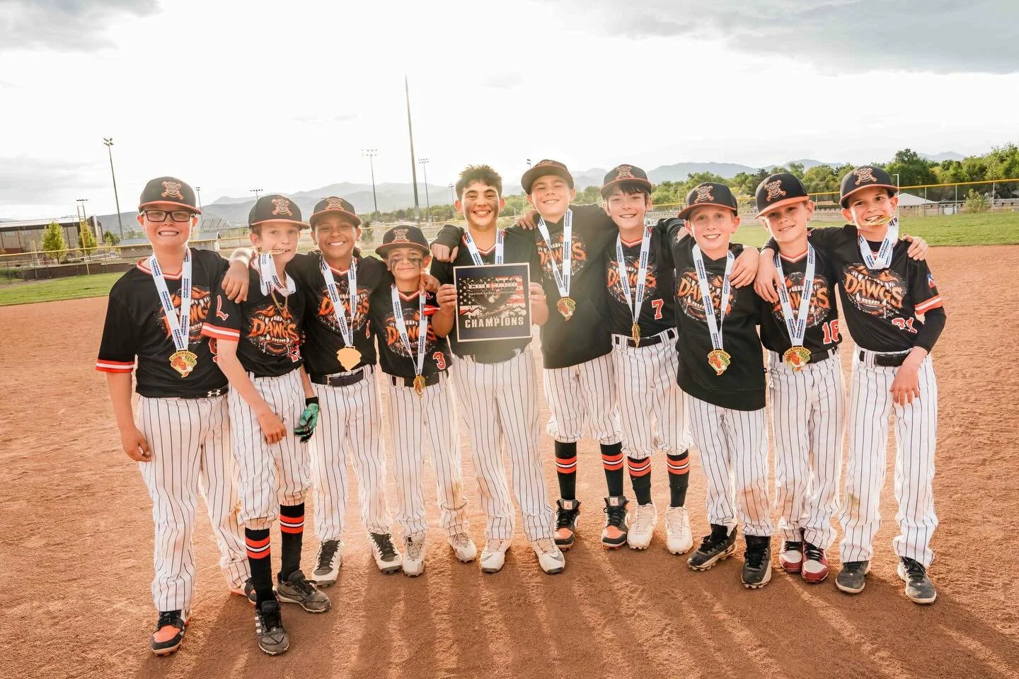 Ok&hellip; I have to brag on my kid and his team, The Denver Dawgs. 

This past weekend they started their tournament on Saturday 1-1 and JUST barely snuck into the championship bracket as the bottom 10 seed. 

On Sunday, the boys won 4 straight game