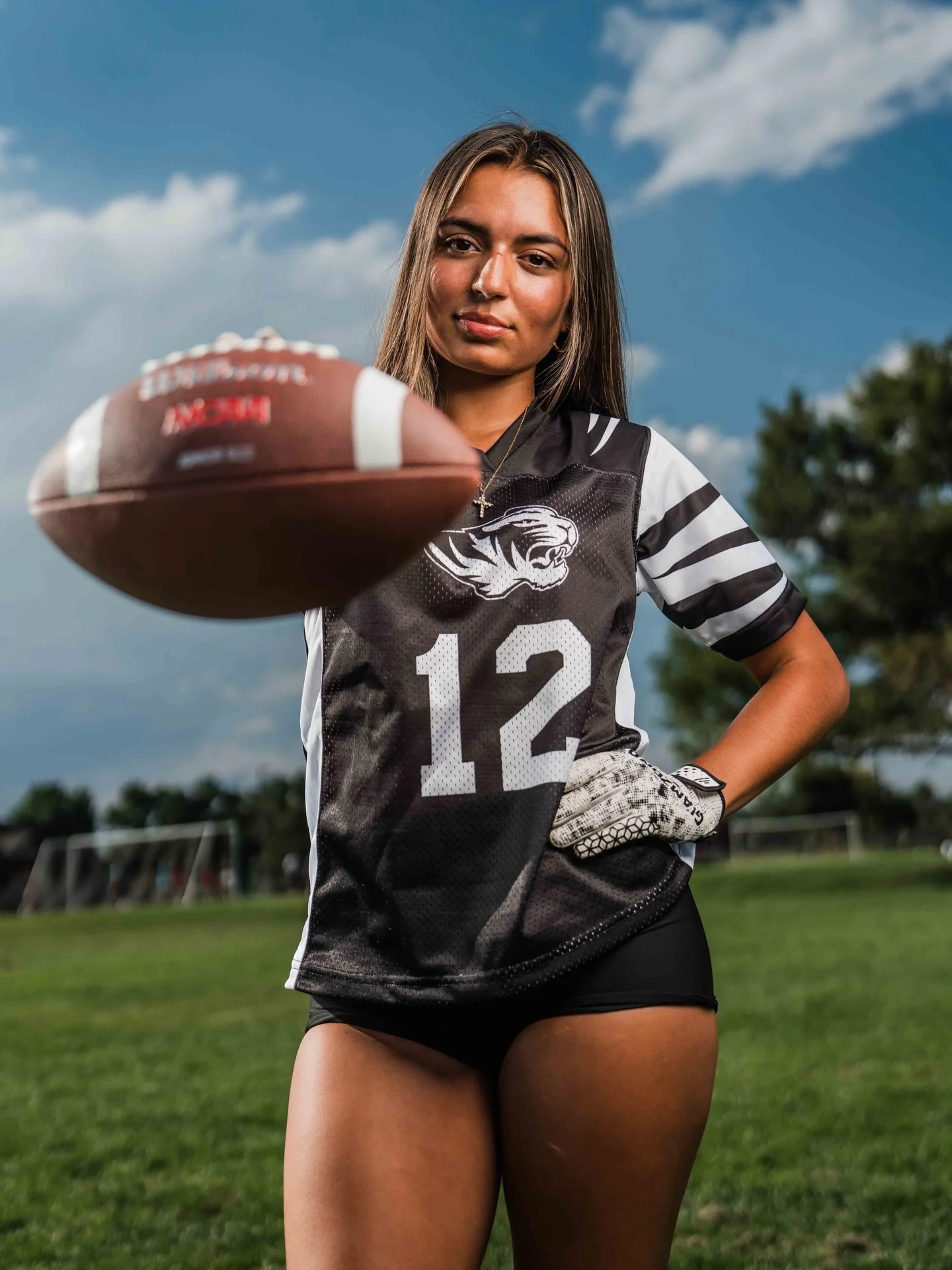 Lakewood High girls flag football showing up and showing out. 🏈📸

@lhs_tigers brought the attitude and the photos reflect that. If your program is ready for a media day like this one, let&rsquo;s get it on the calendar. 

#lakewoodhighschool #flagf