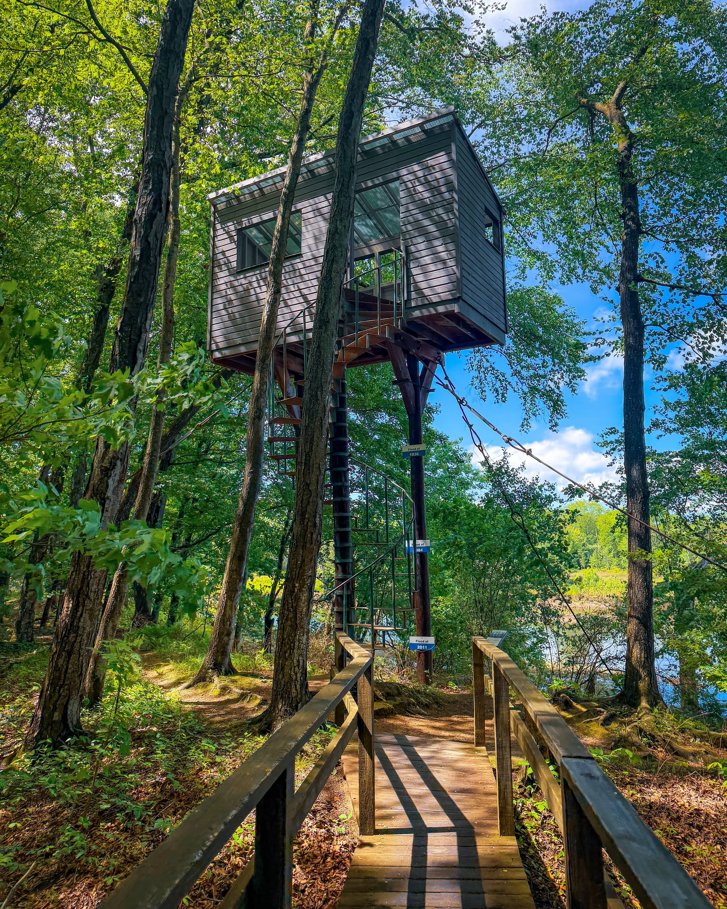 Discover a hidden treehouse along this scenic Western Massachusetts trail&mdash;and treat yourself to homemade ice cream afterward! 🌿🍦

📍 Mass Audubon&rsquo;s (@massaudubon) Arcadia Wildlife Sanctuary in Easthampton, MA has quickly become one of m
