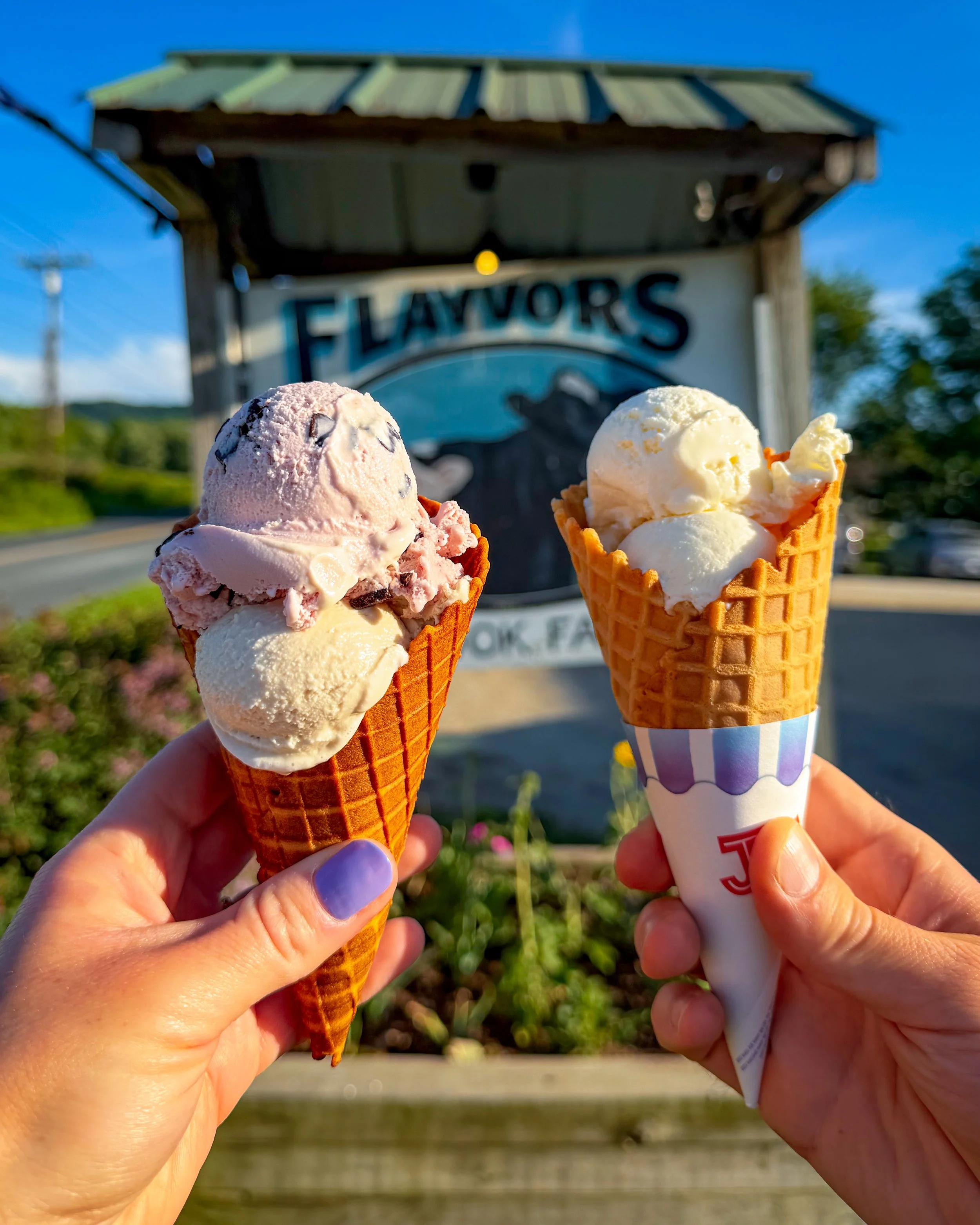 Best Spots for Homemade Ice Cream in Western Mass