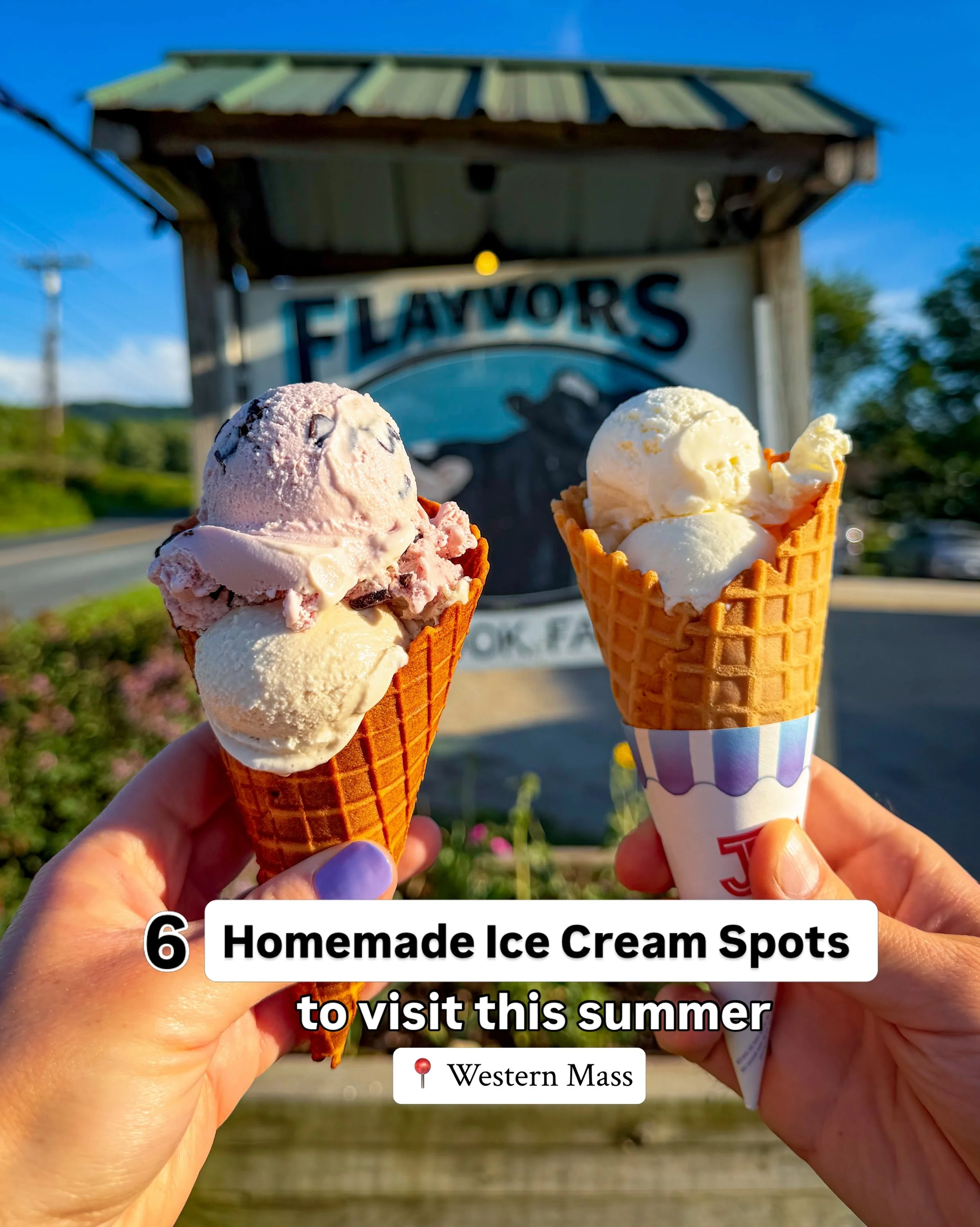 The inside scoop on Western Mass&rsquo;s homemade ice cream scene 🍦🍨

If you haven&rsquo;t explored the ice cream scene in Western Mass, this is your sign! There are so many amazing ice cream spots to explore here in the Pioneer Valley and these ar