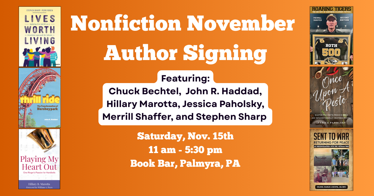 Nonfiction November Author Signing