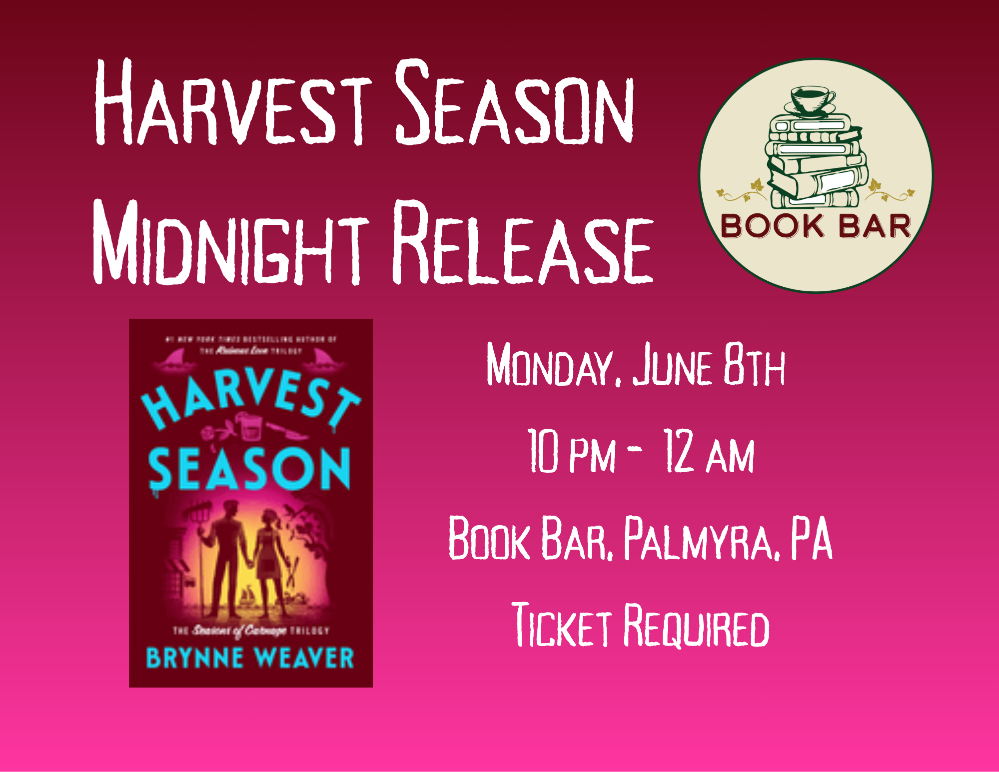 Harvest Season Midnight Release Party [Ticket Required]