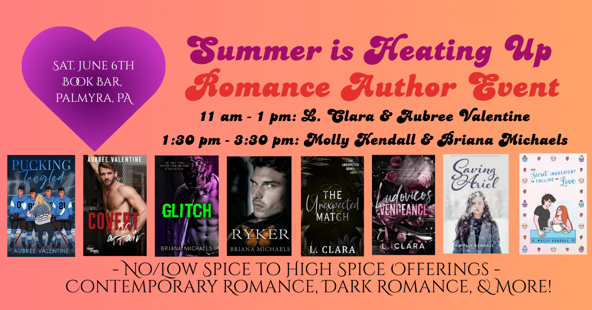 Summer Is Heating Up Romance Author Event