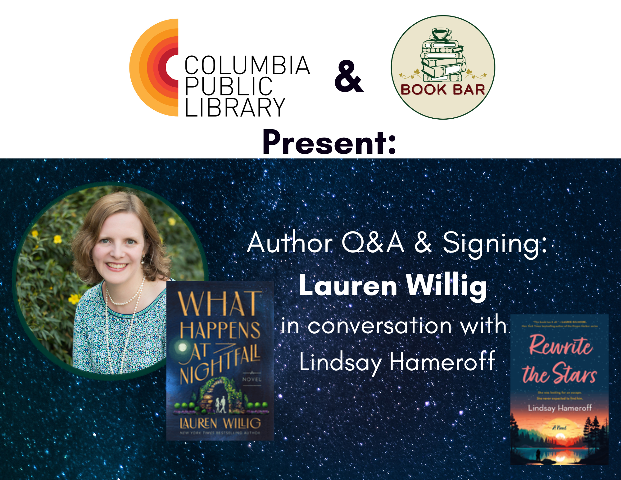 Author Q&A & Signing: Lauren Willig in Conversation with Lindsay Hameroff