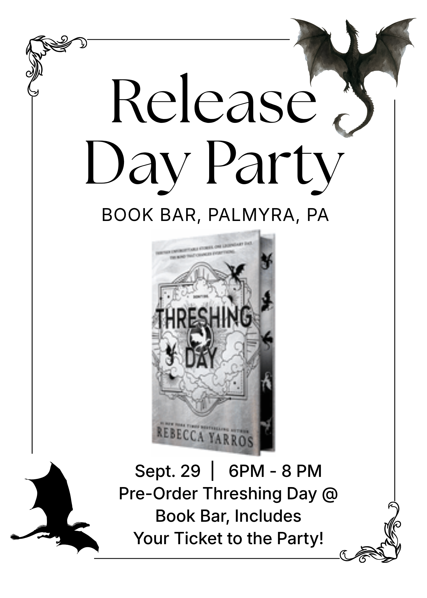 Threshing Day Release Party [Pre-Order Required]