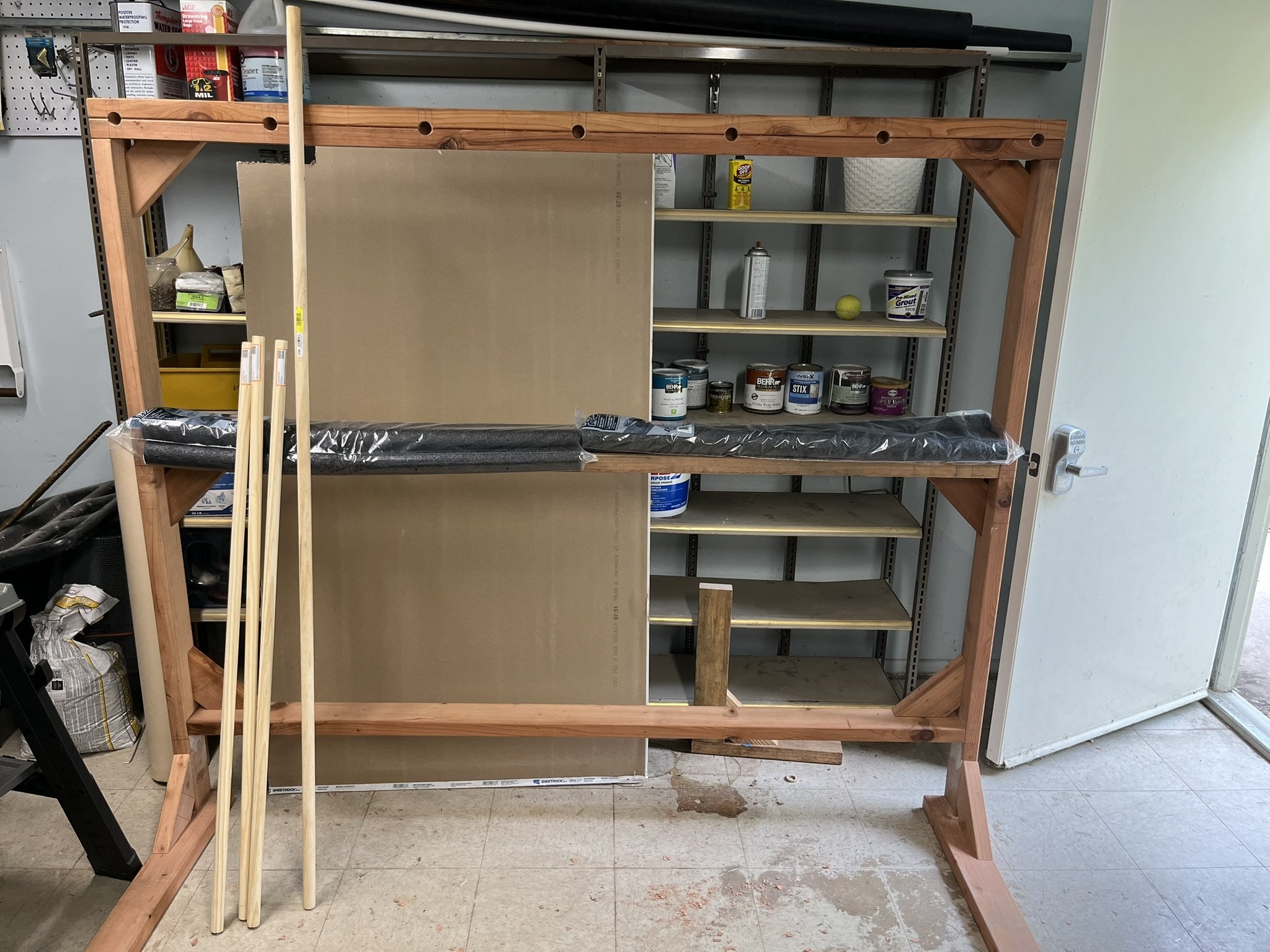 Custom Surf Rack frame