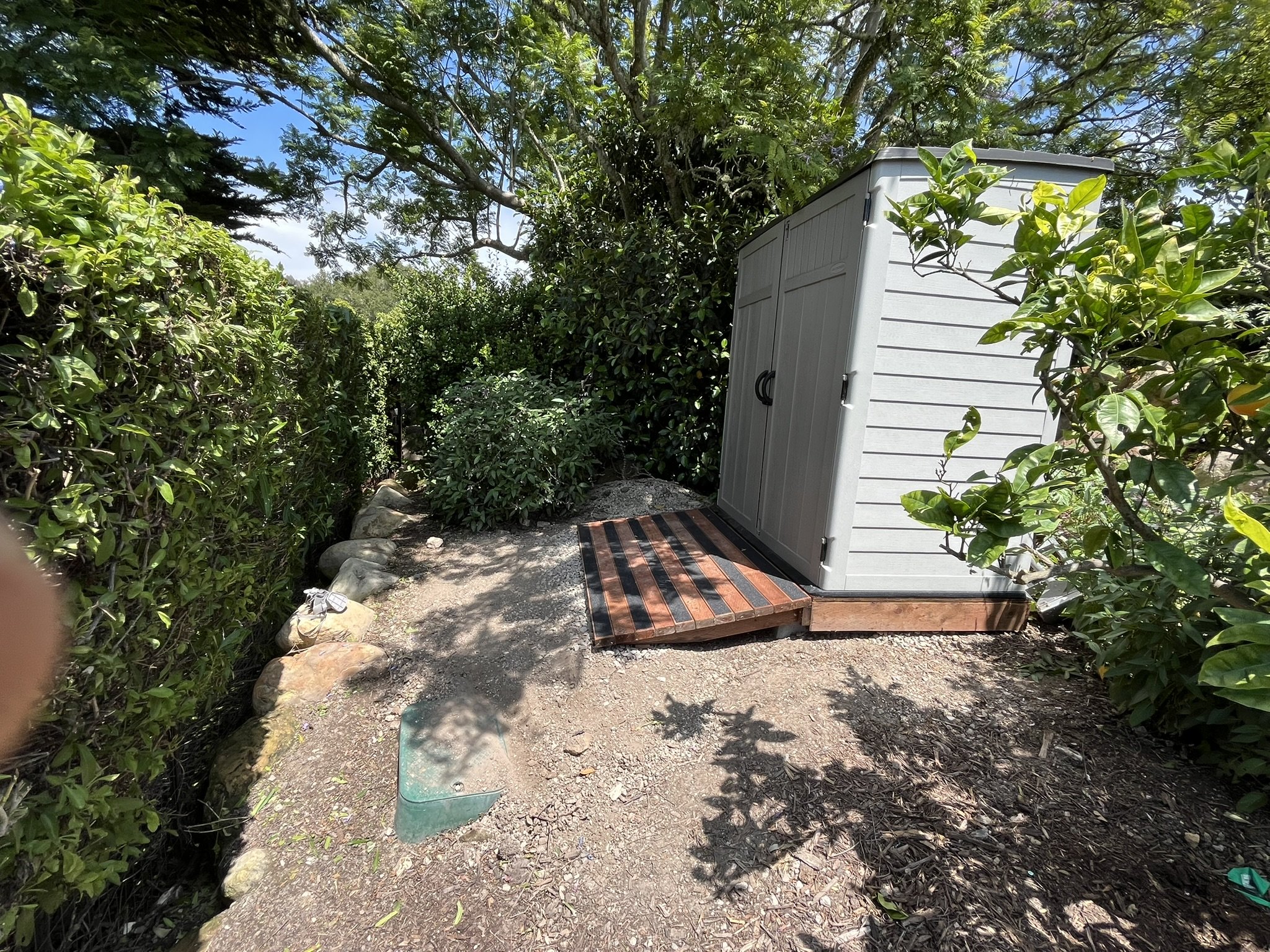 Ramp and Shed Completed