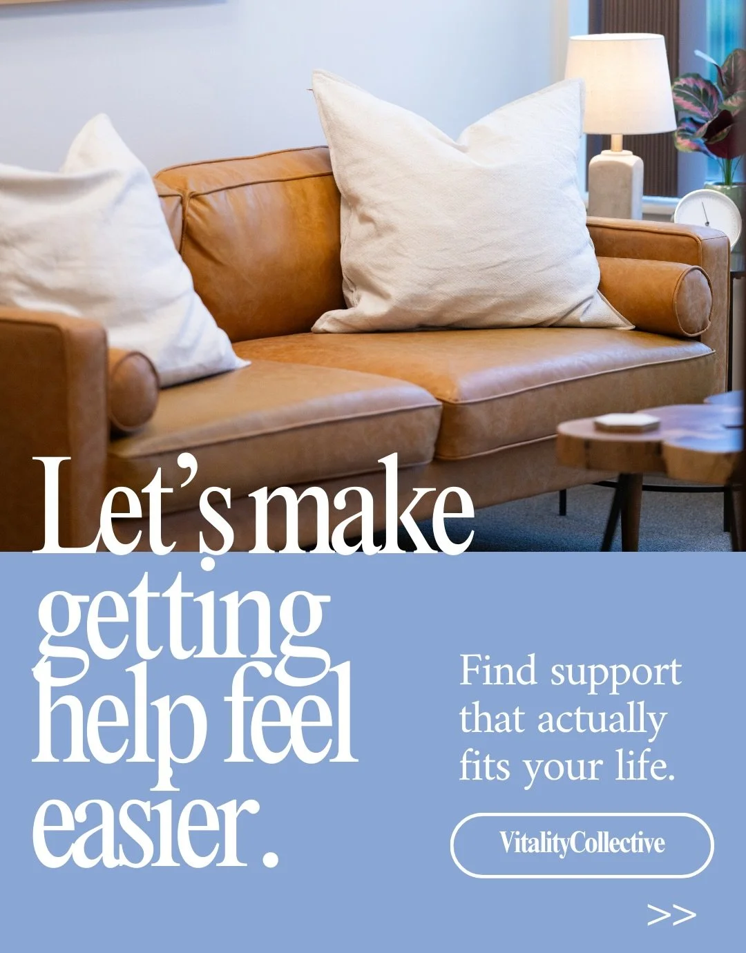 Looking for counselling in BC but not sure where to start?

We make it simple to find the right fit.

&bull; In-person &amp; online options
&bull; Transparent rates + sliding scale
&bull; Evening &amp; weekend sessions
&bull; Direct billing to 15+ in