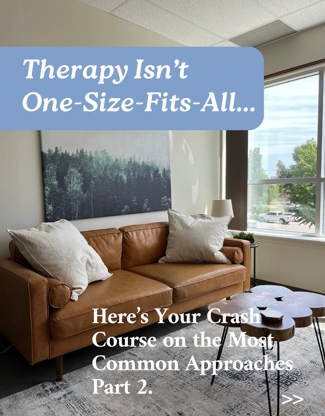 If therapy hasn&rsquo;t worked for you before, it may not have been the wrong time, it may have been the wrong approach.

Different therapy modalities engage the mind, body, and emotions in different ways. This carousel breaks down some of the most c