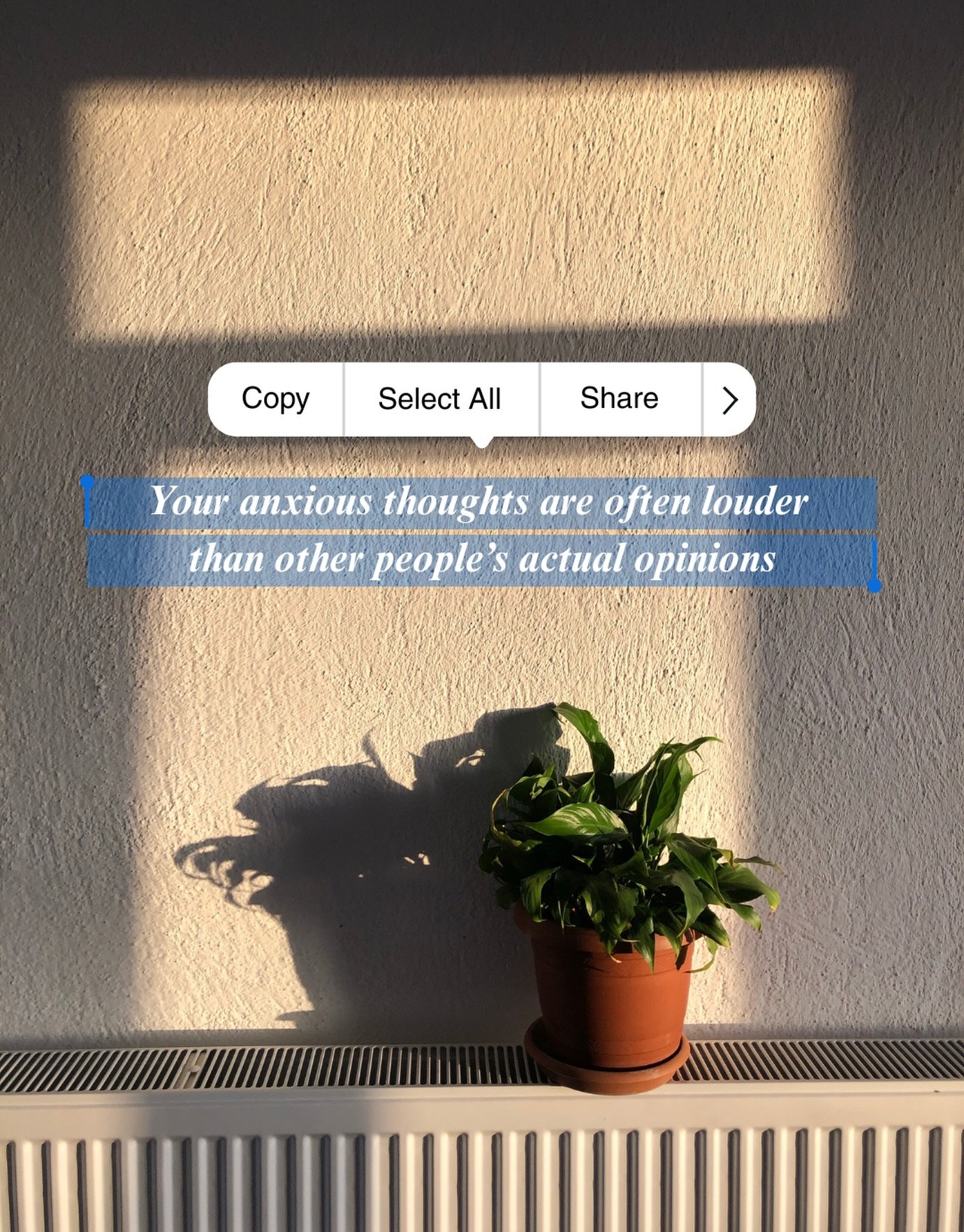 You&rsquo;re probably not being judged as harshly as you think you are.

That text you overanalyzed.
That moment you thought was awkward.
That thing you wish you hadn&rsquo;t said.

Most people are not holding onto it the way your anxious mind is.

S