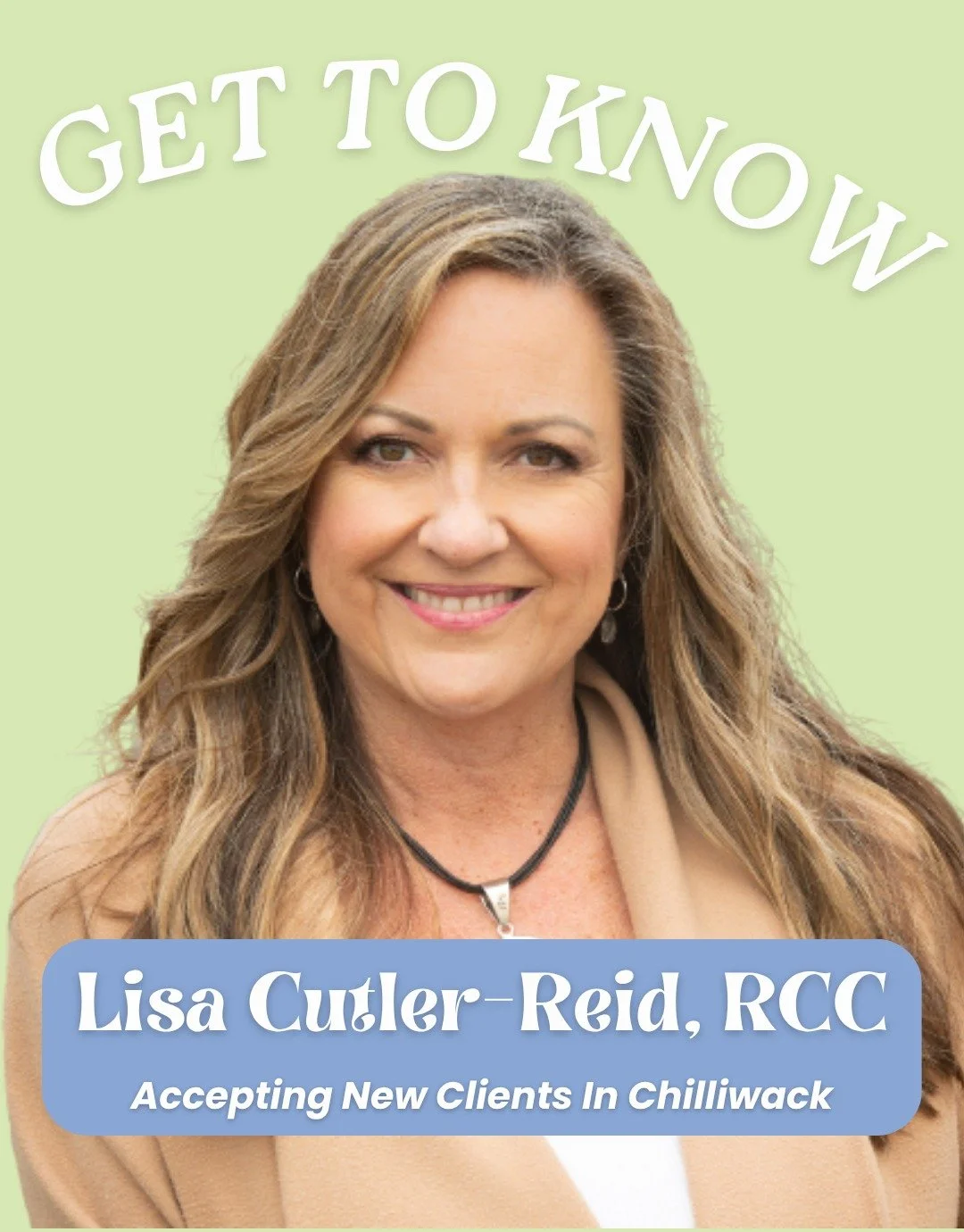 Meet our Registered Clinical Counsellor, Lisa! ✨

She works with Adults &amp; Youth in a variety of areas,

Specializing in:

🌿Relational &amp; Developmental Trauma
🌿Grief &amp; Loss
🌿Anxiety &amp; Depression
🌿Chronic Illness &amp; Pain
🌿Relatio