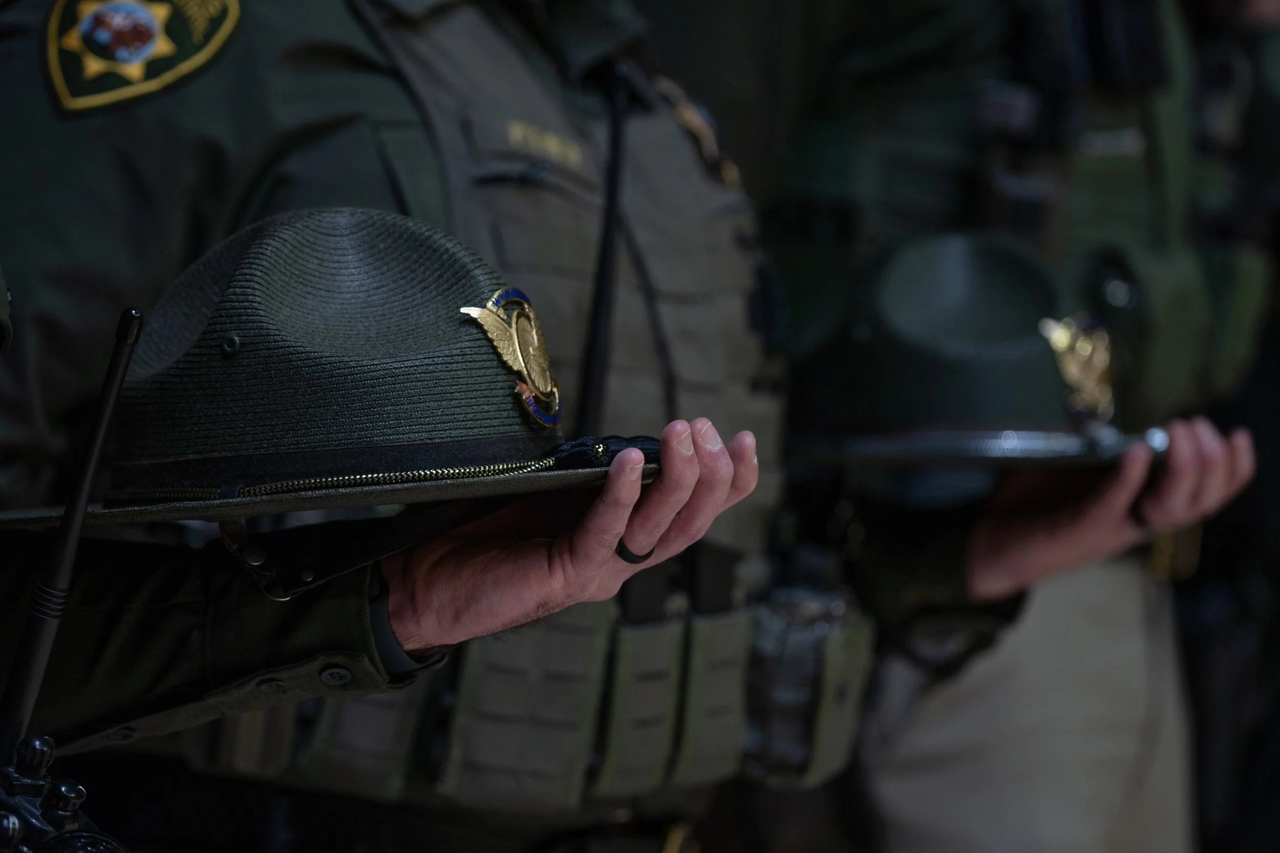 Hats off for the fallen