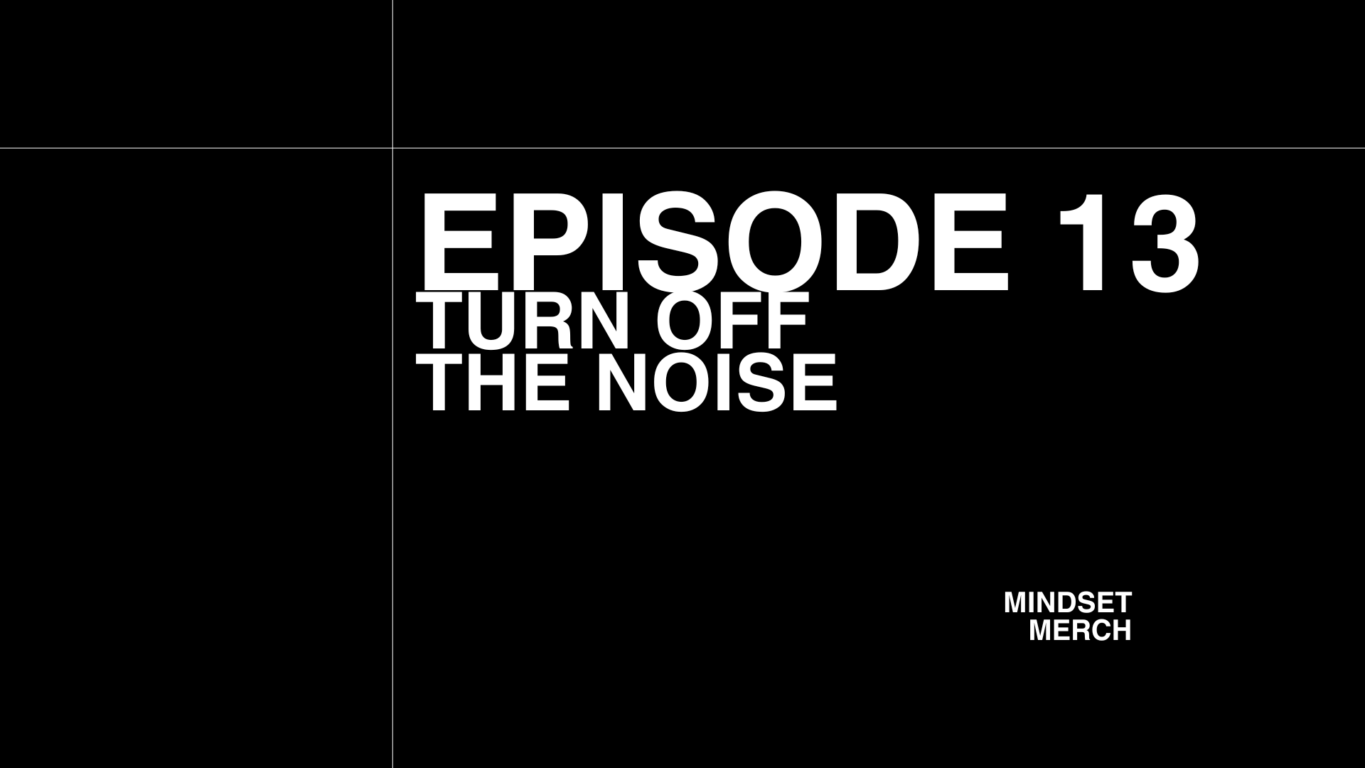 Turn Off the Noise: Episode 13 (Dedicated to Charlie Kirk &amp; Family)