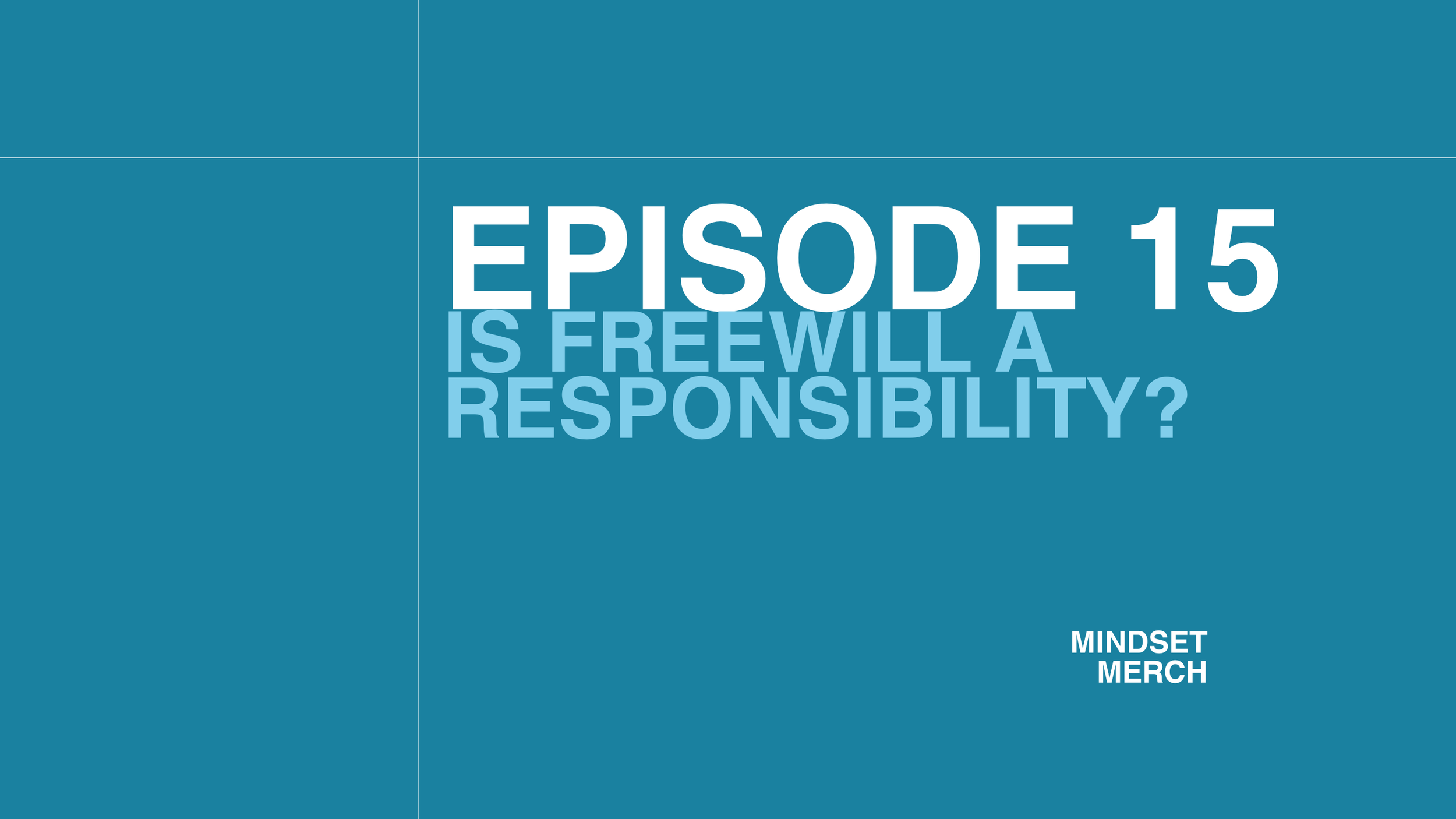 Is Freewill A Responsibility: Episode 15