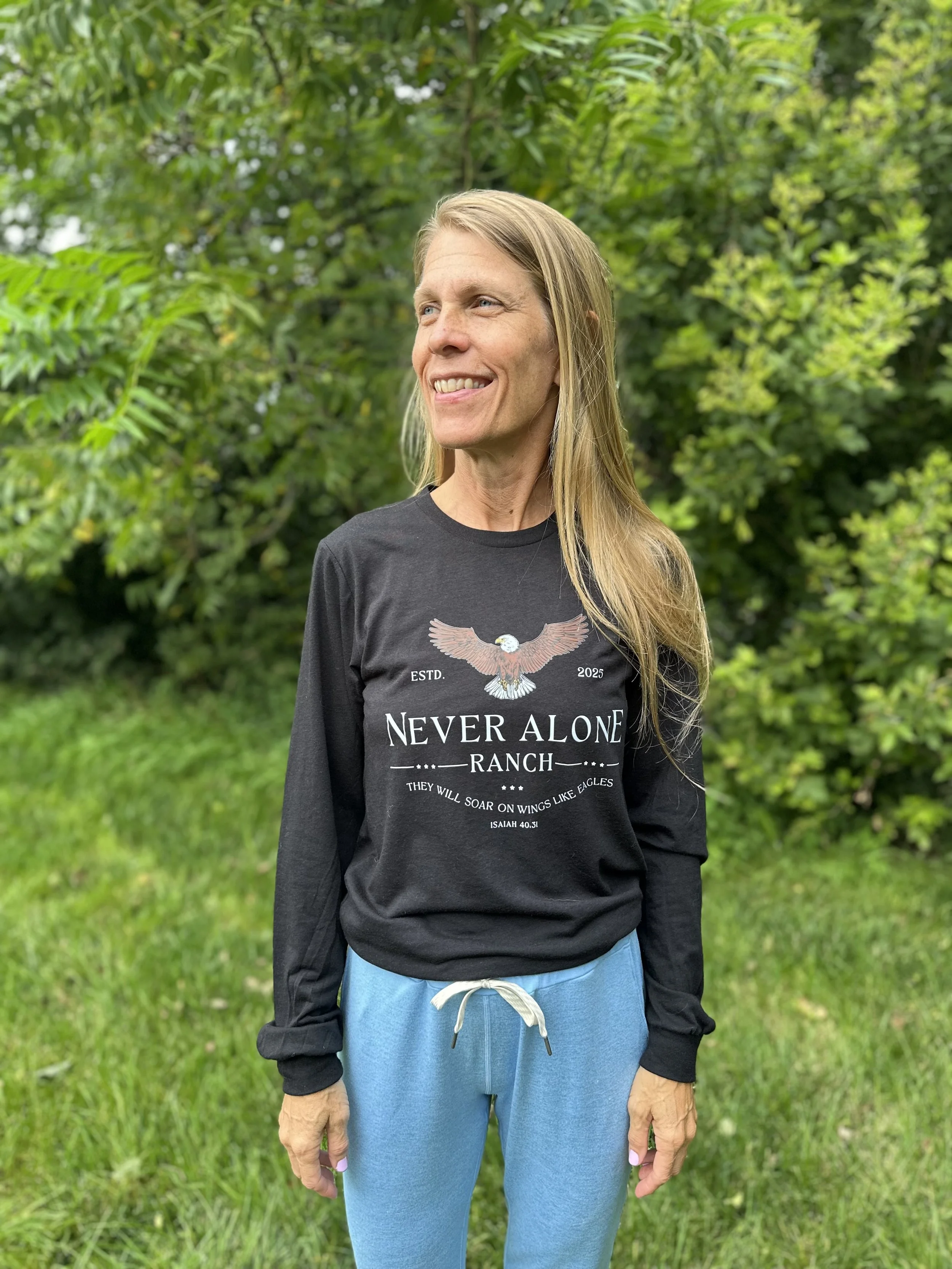 Never Alone Ranch Long Sleeve Tee