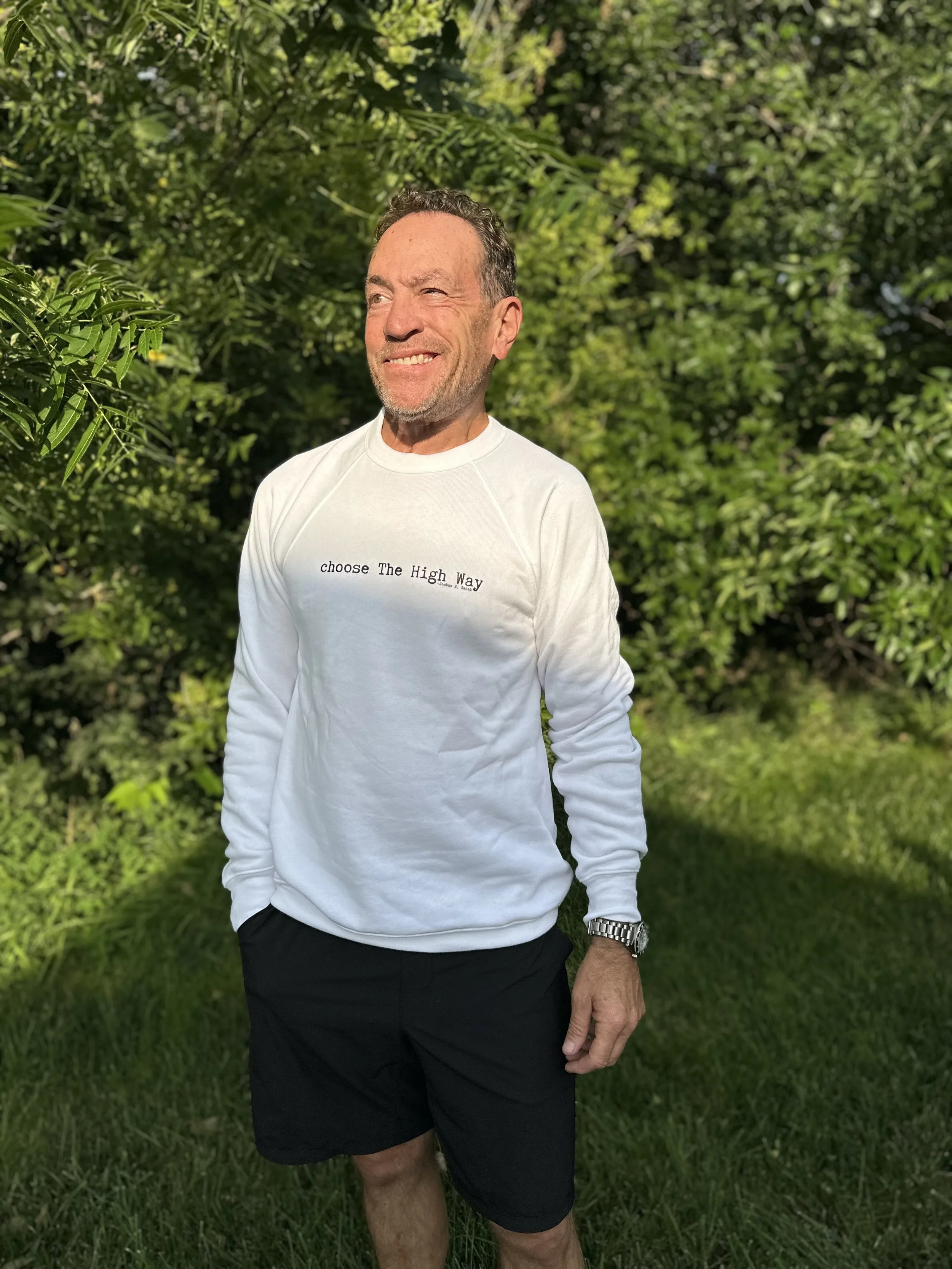 Choose the High Way Sponge Fleece Crewneck