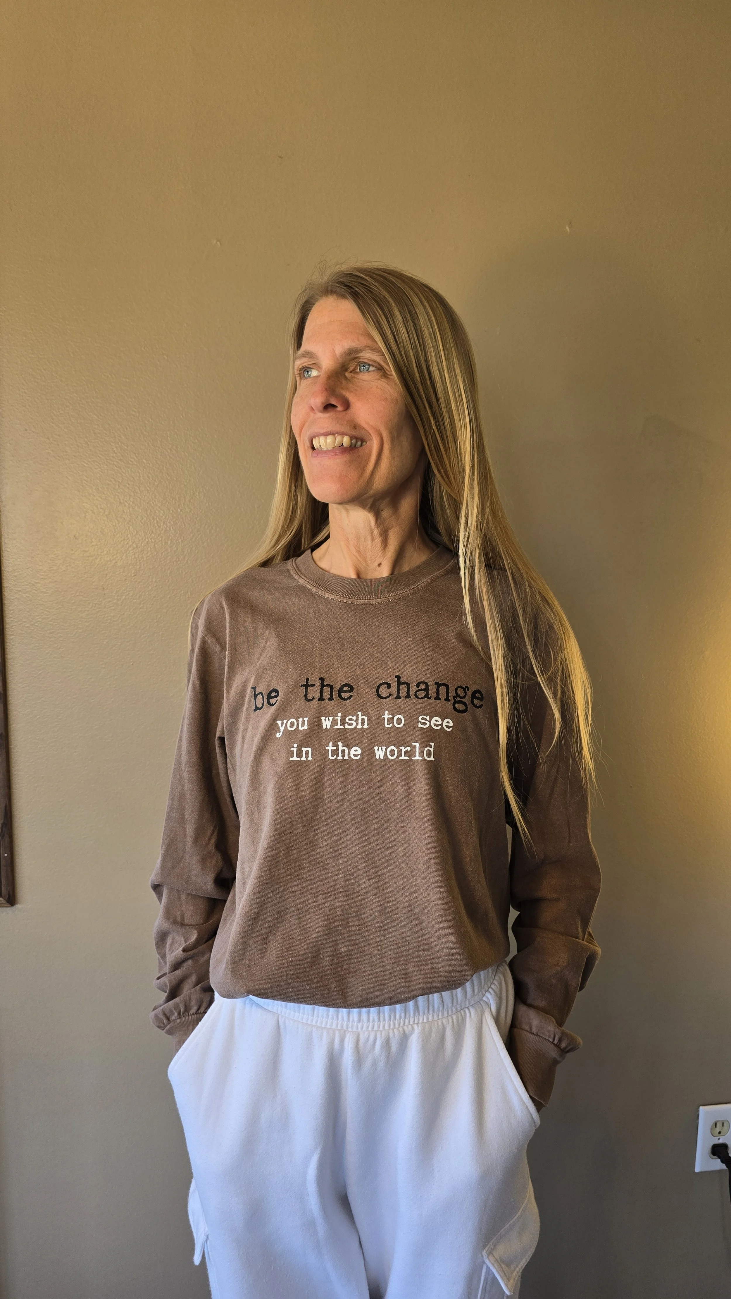Be the Change Long Sleeve T-shirt