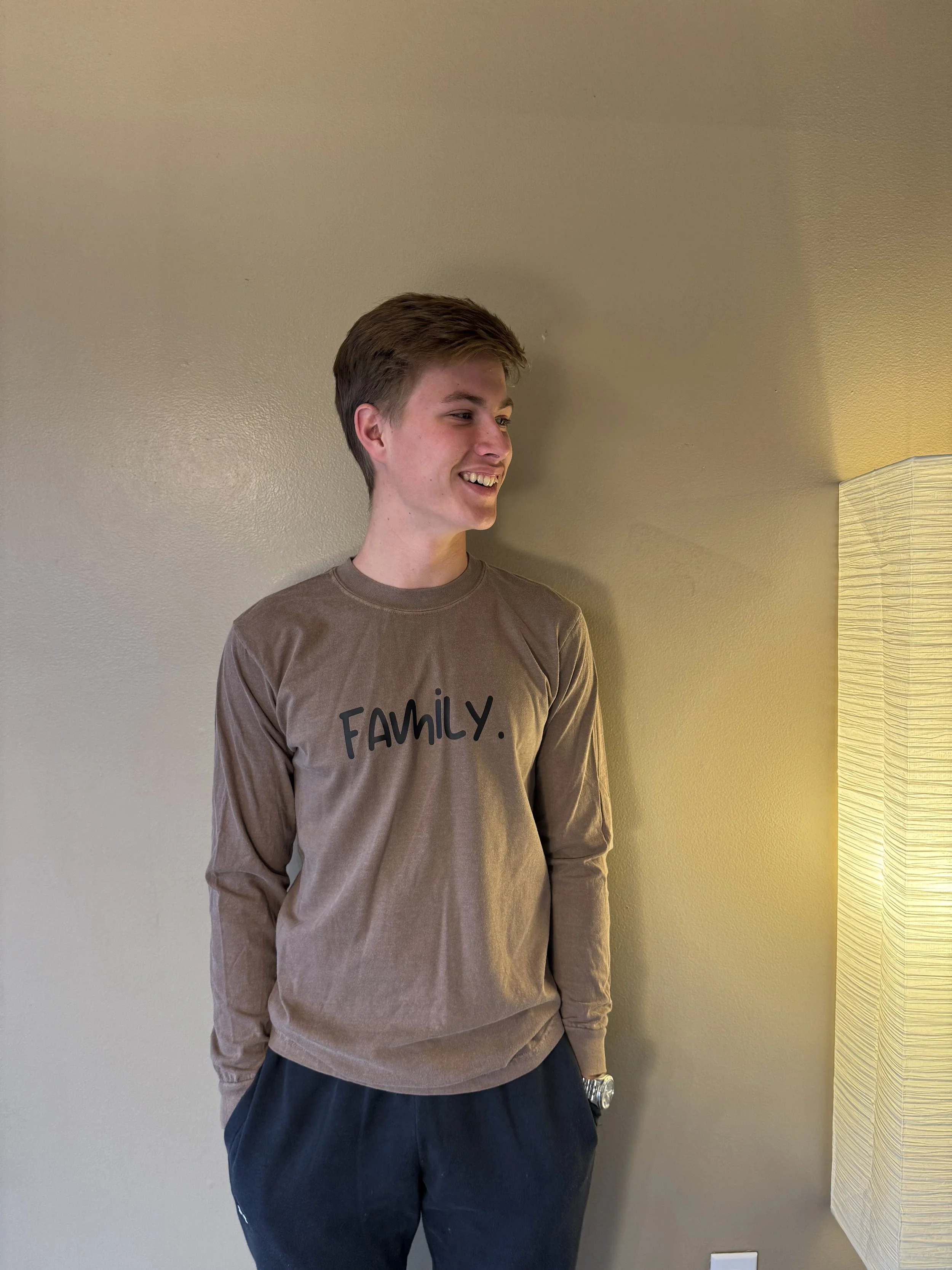 FAMILY. Heavyweight Long Sleeve Tee