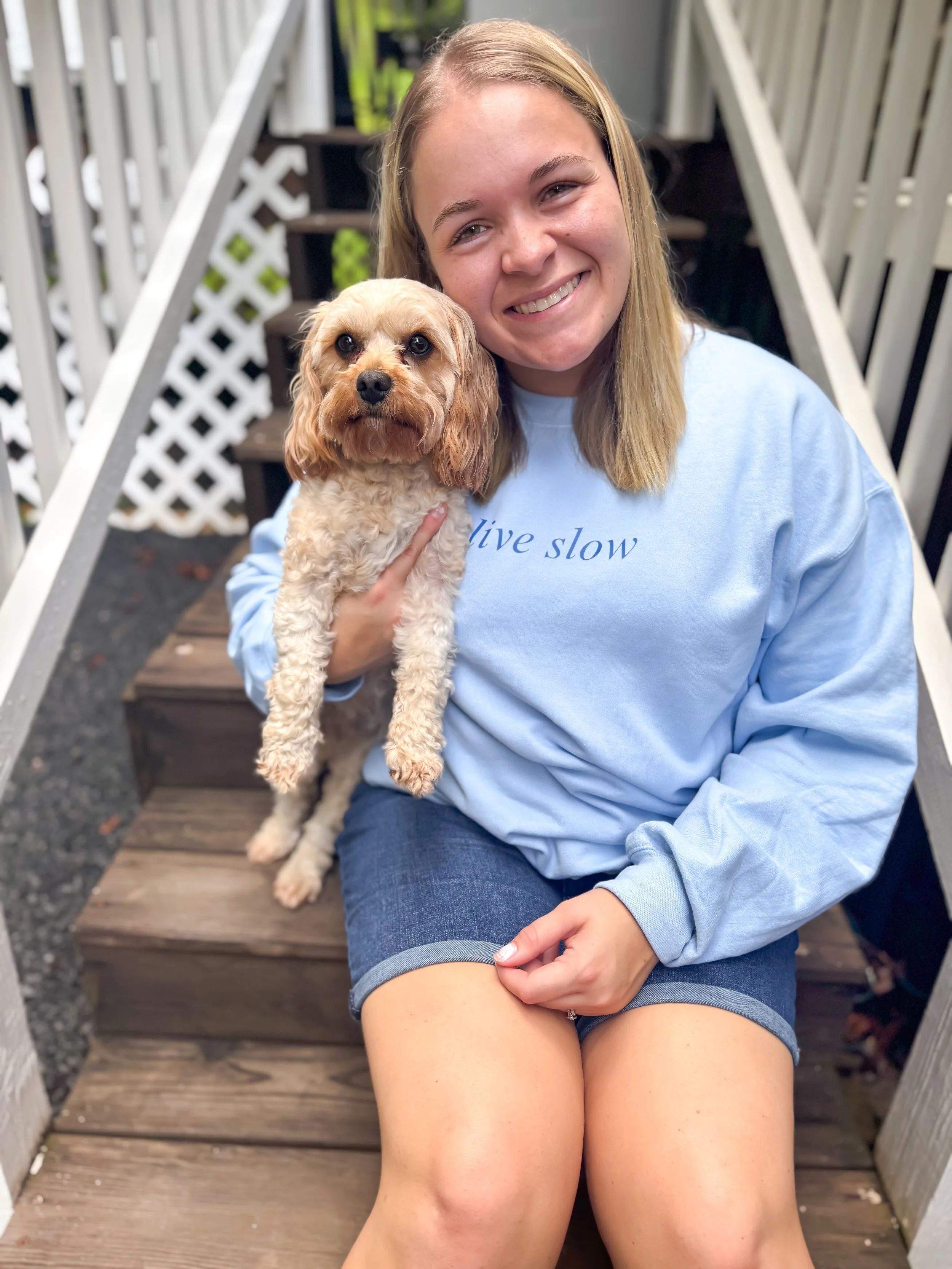 Live Slow Ladies Crewneck