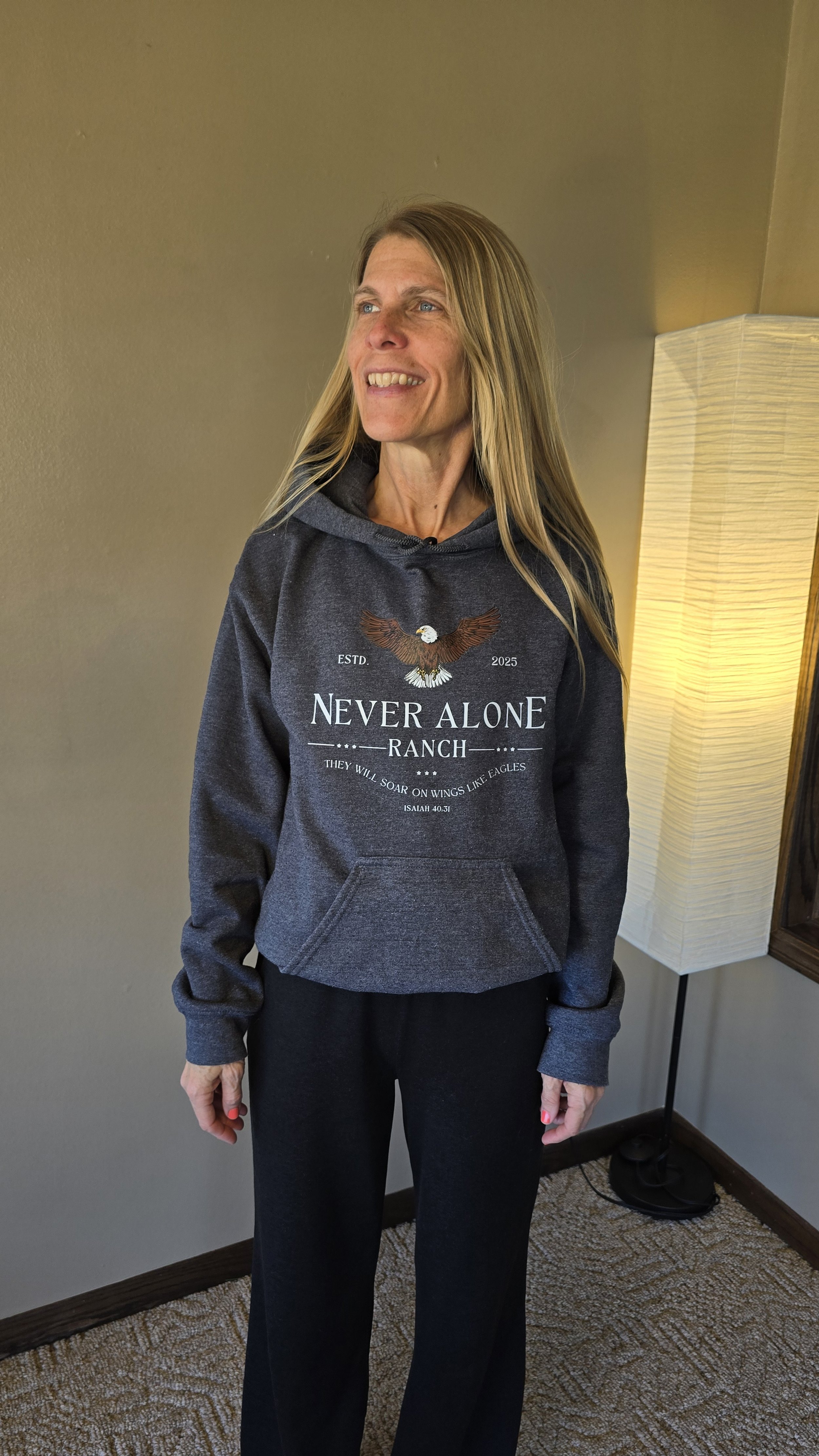 Never Alone Ranch Hoodie