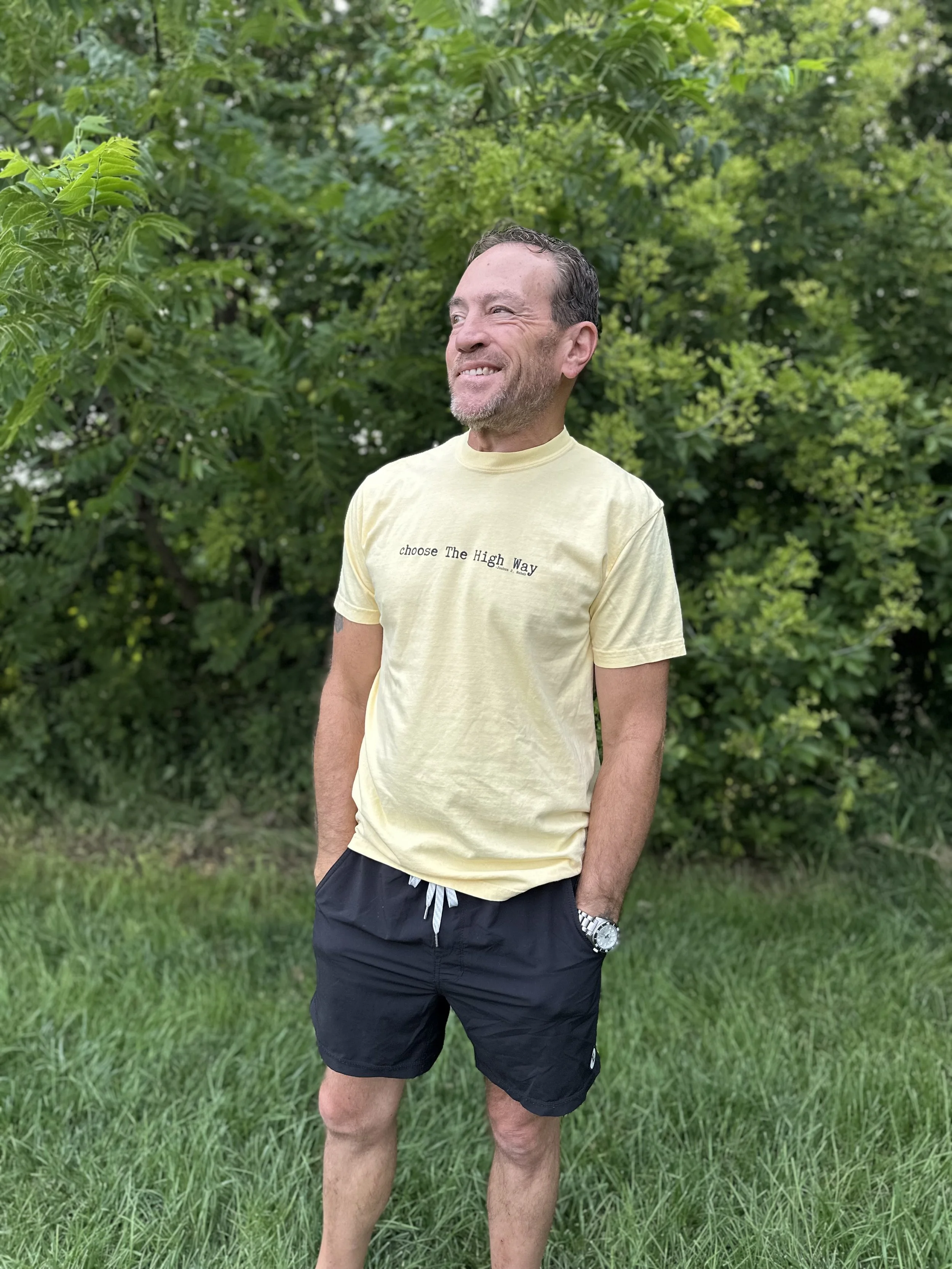 Choose the High Way Garment Dyed Tee