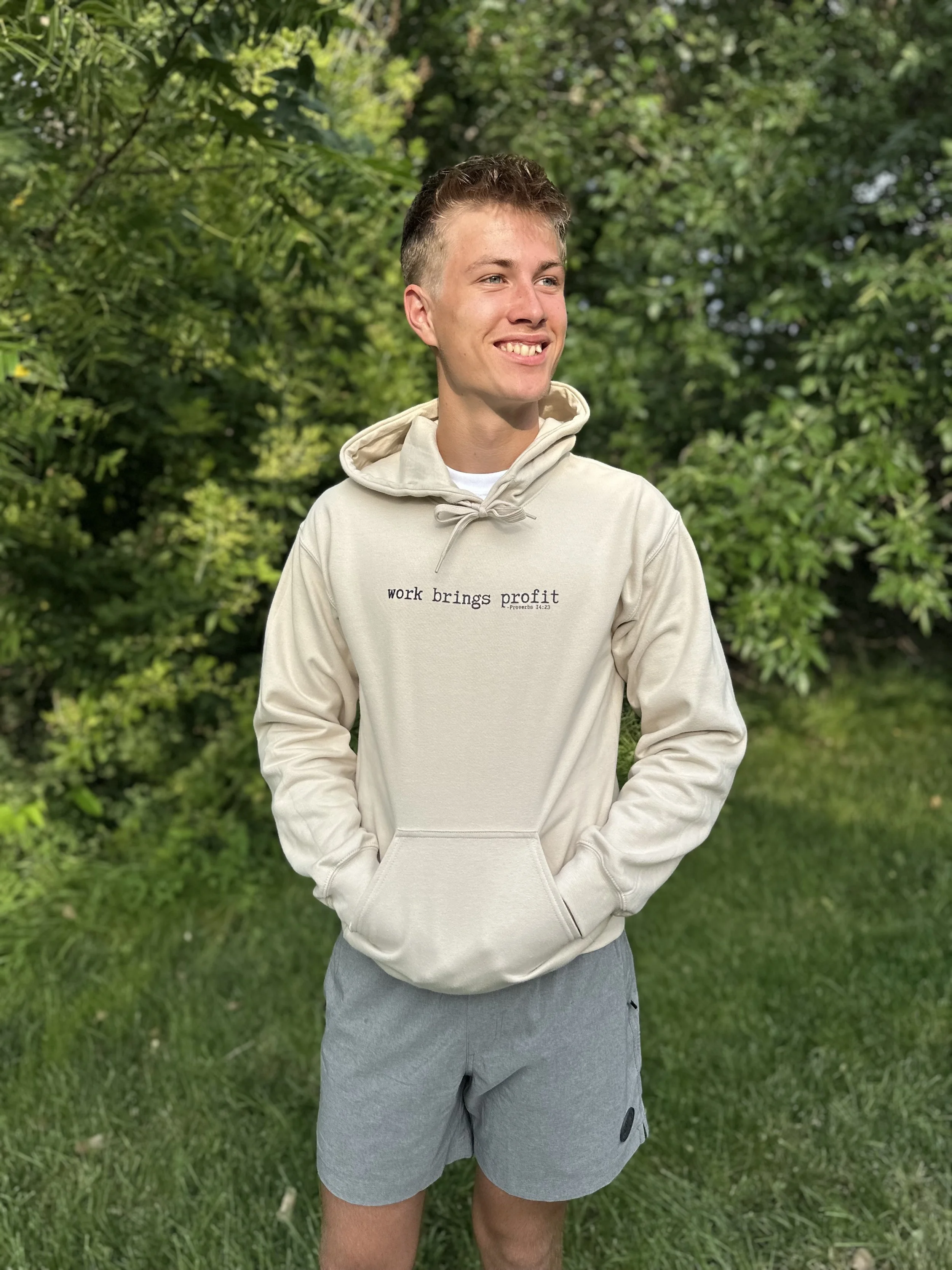 Work Brings Profit Hoodie