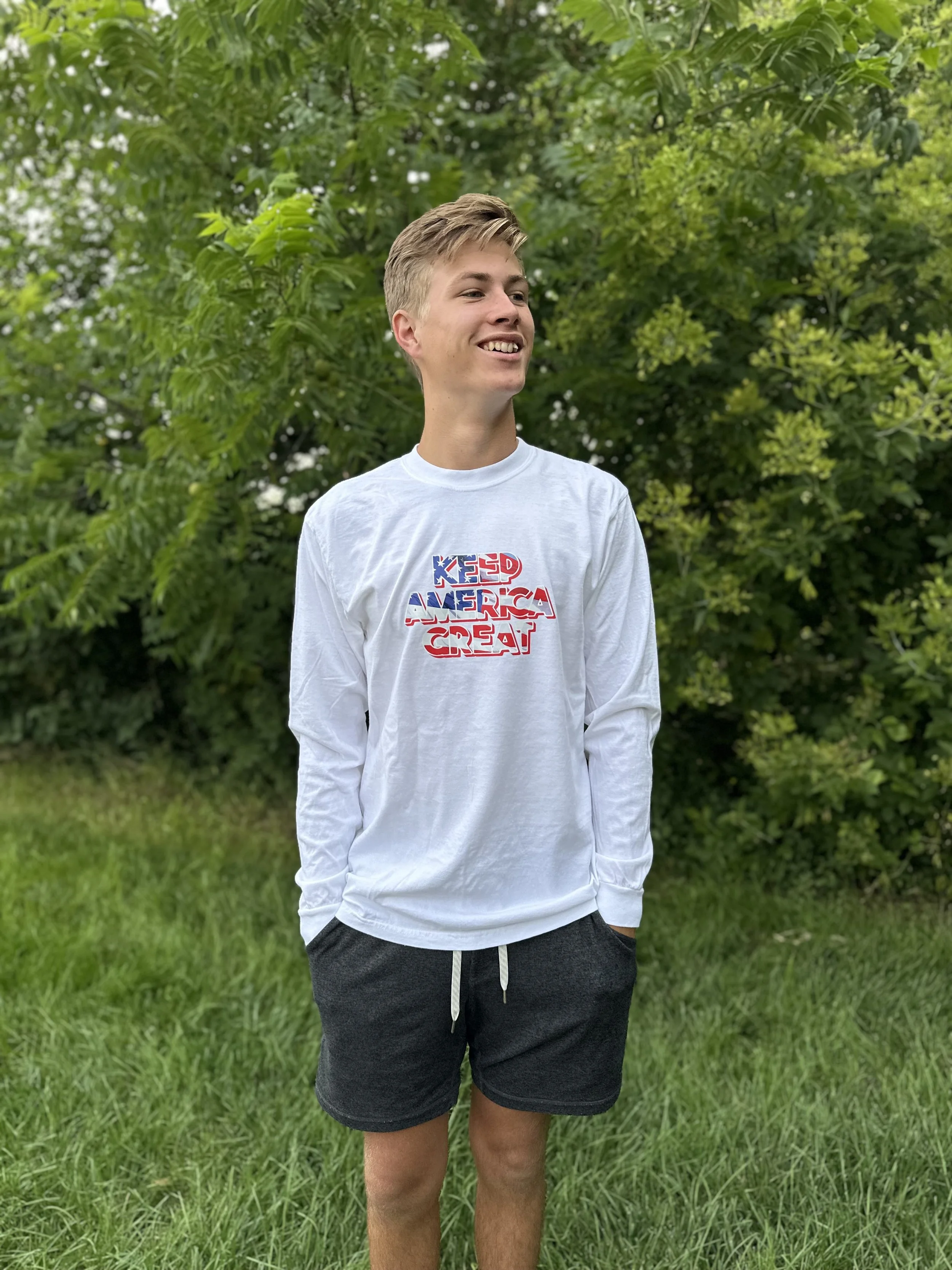 Keep America Great Long Sleeve Tee