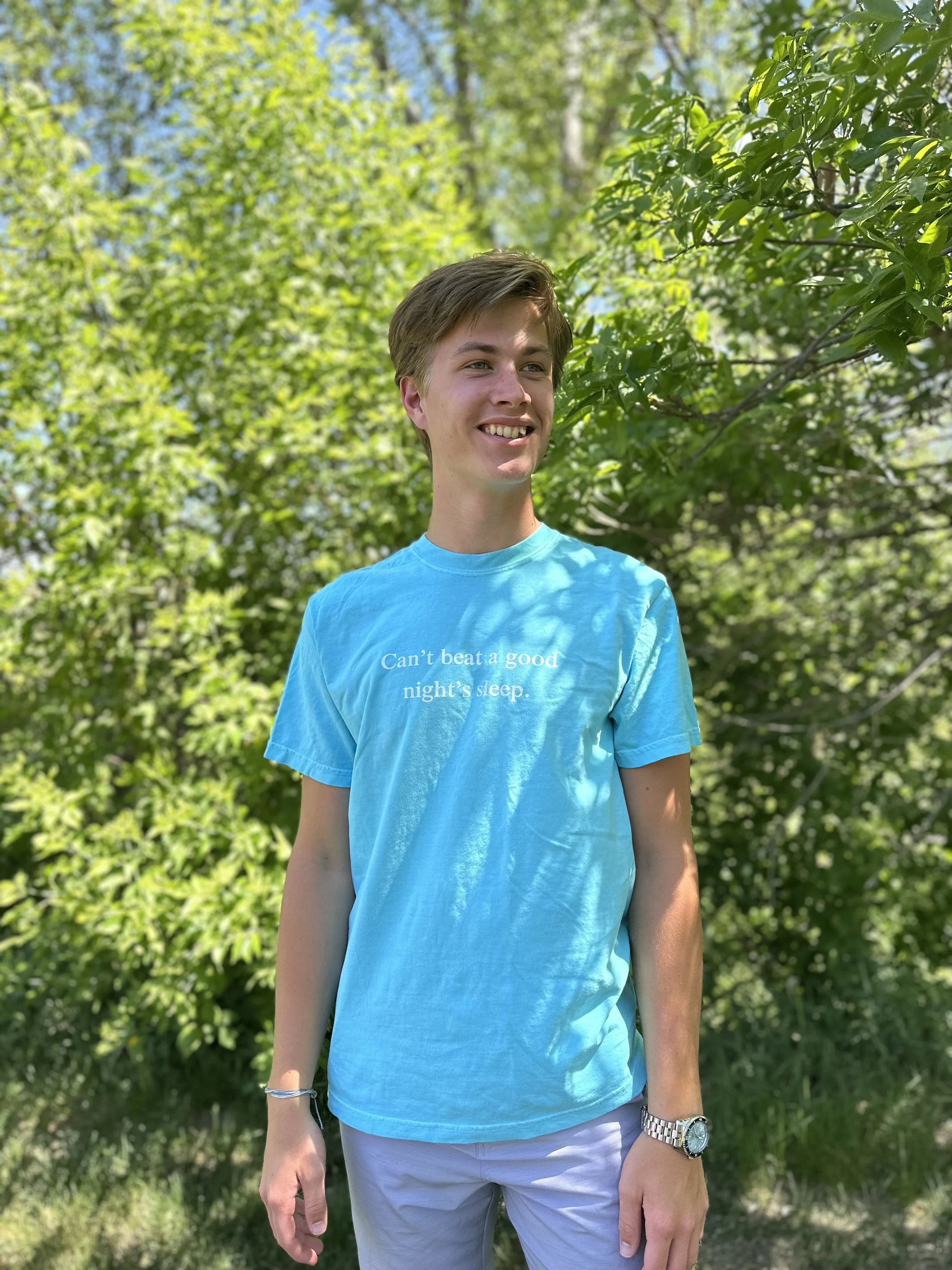 Can't Beat A Good Night's Sleep Garment Dyed T-shirt