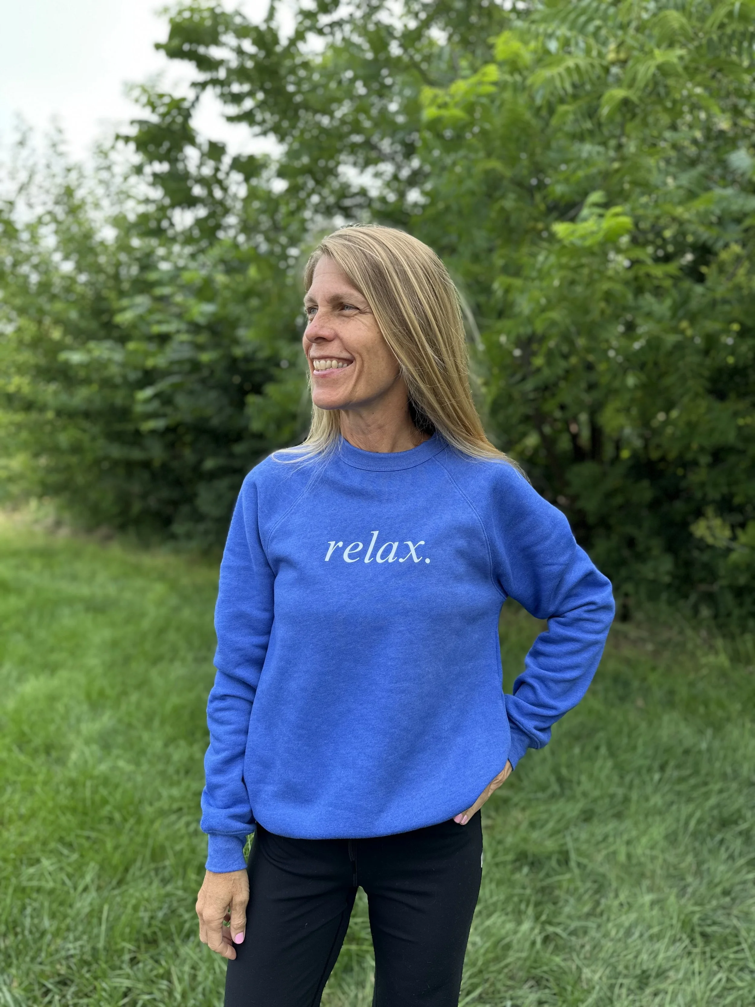 Relax Fleece Ladies Crewneck