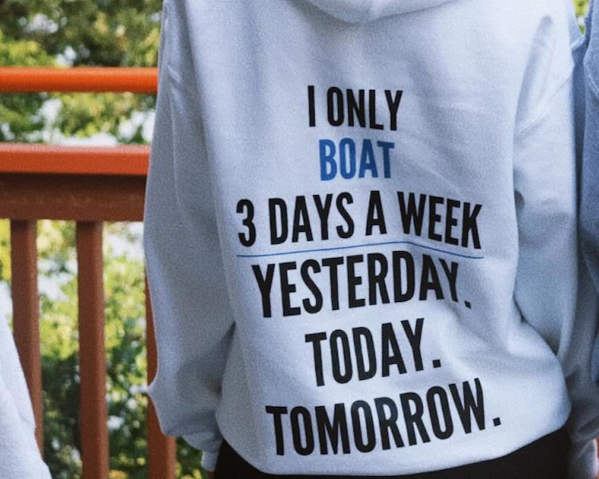 I Only Boat Hoodie