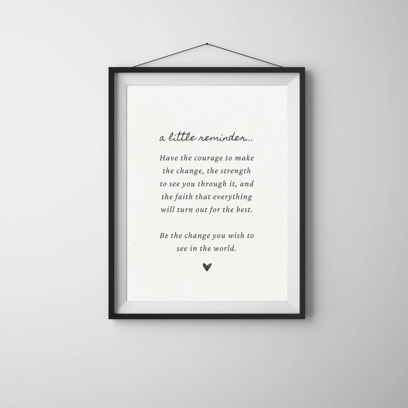 A Little Reminder (Printable Download)