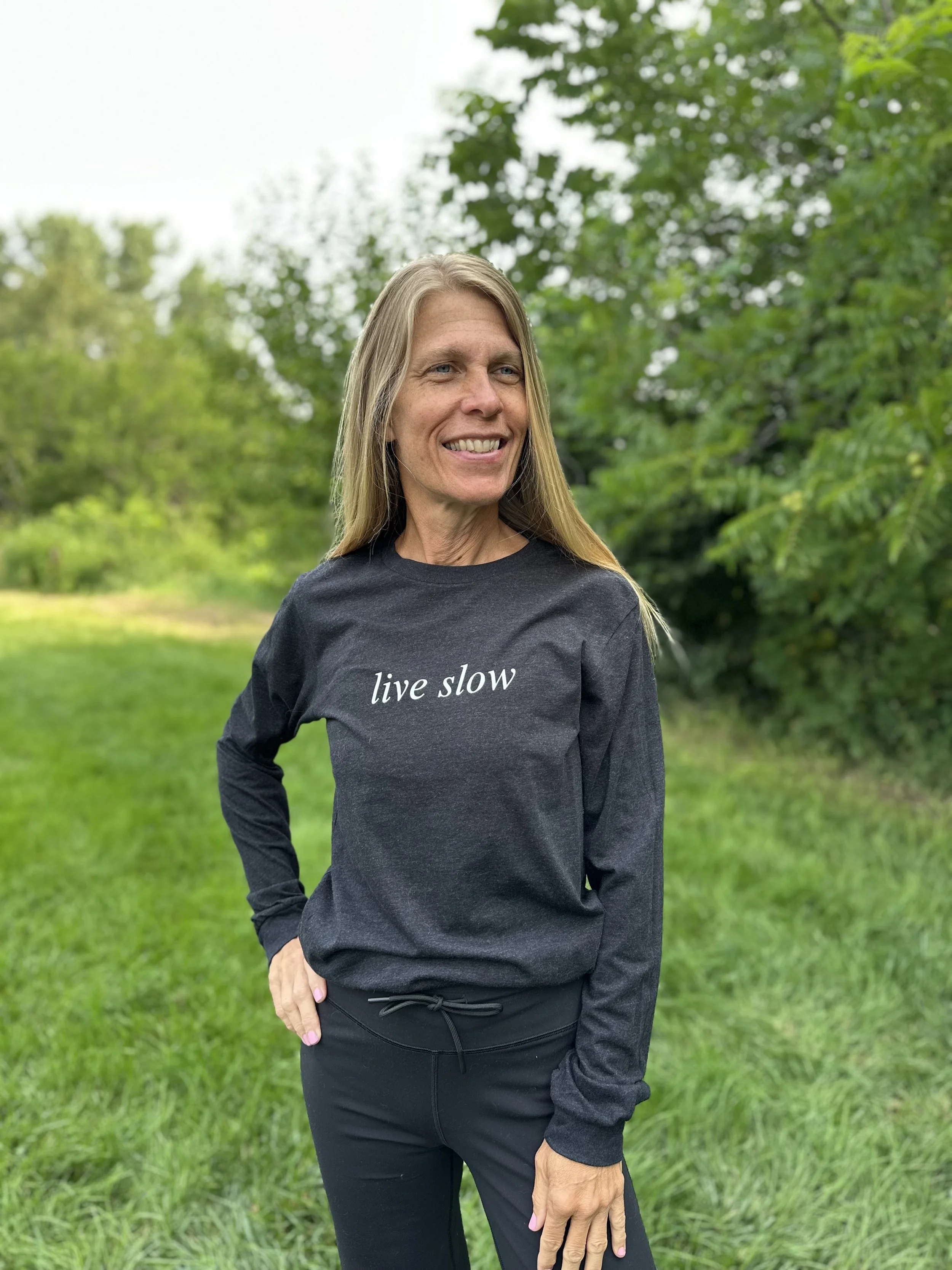 Live Slow Ladies Long Sleeve Tee