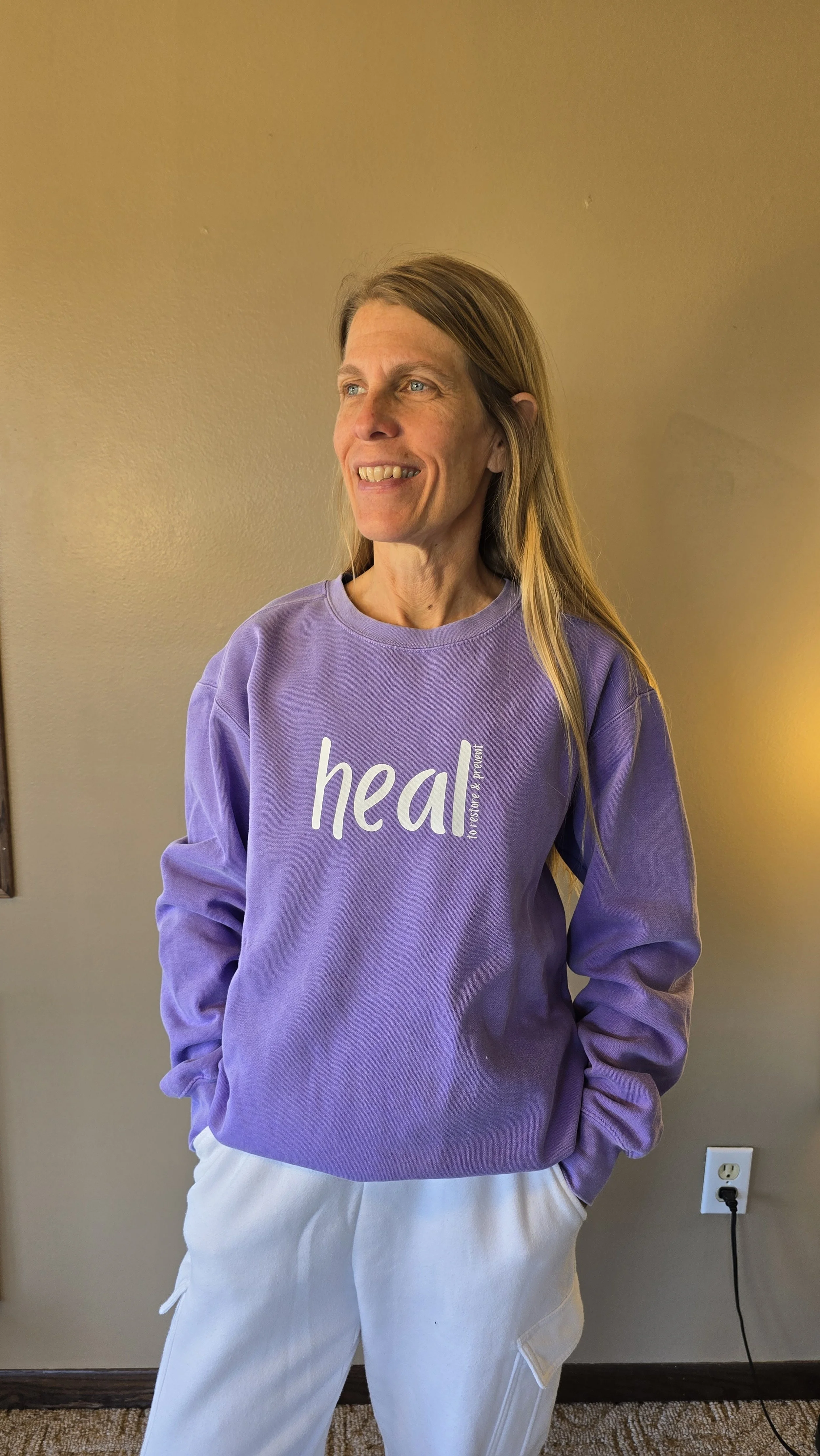 Heal to Restore & Prevent Crewneck