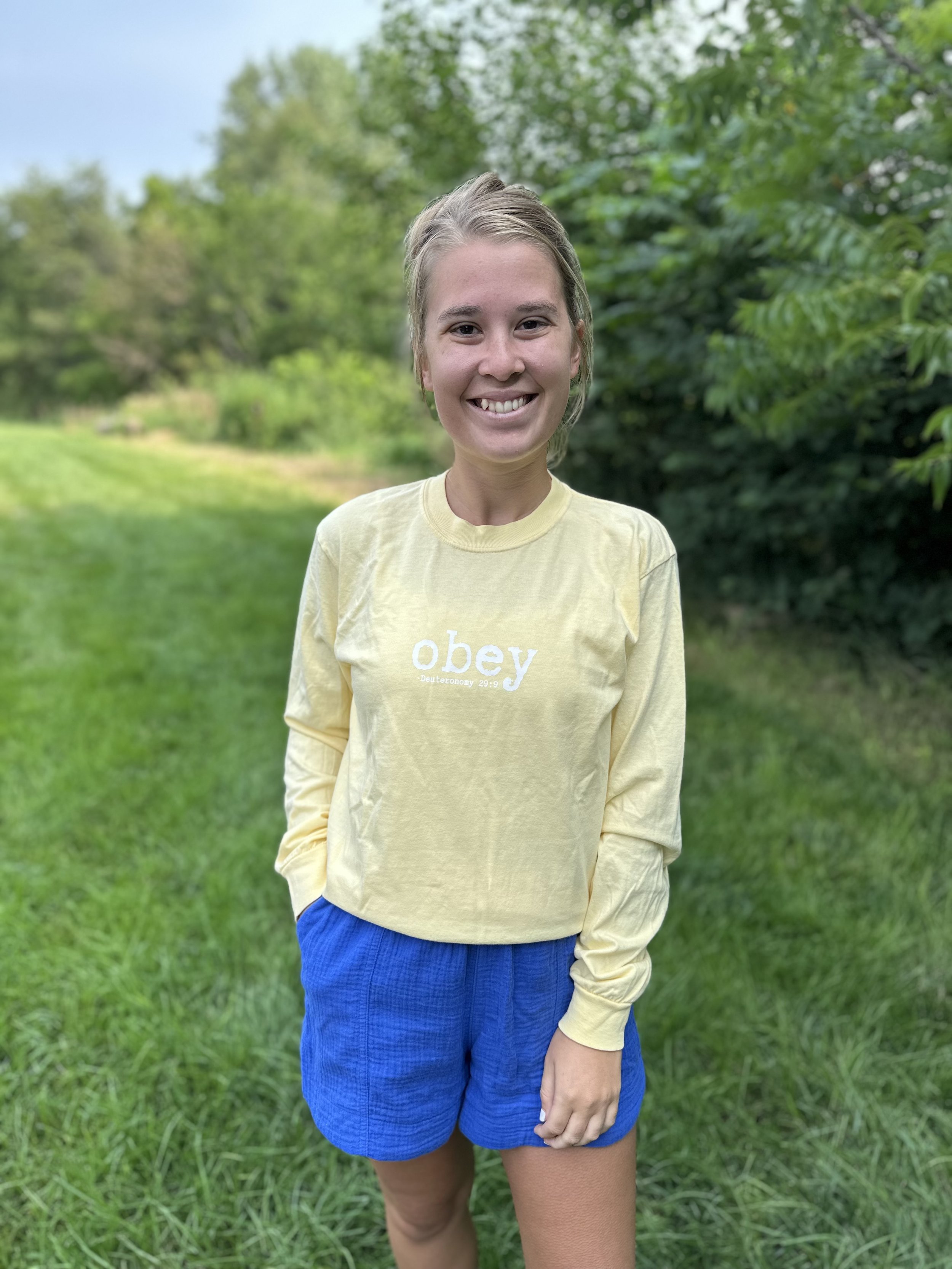 Obey Long Sleeve Tee