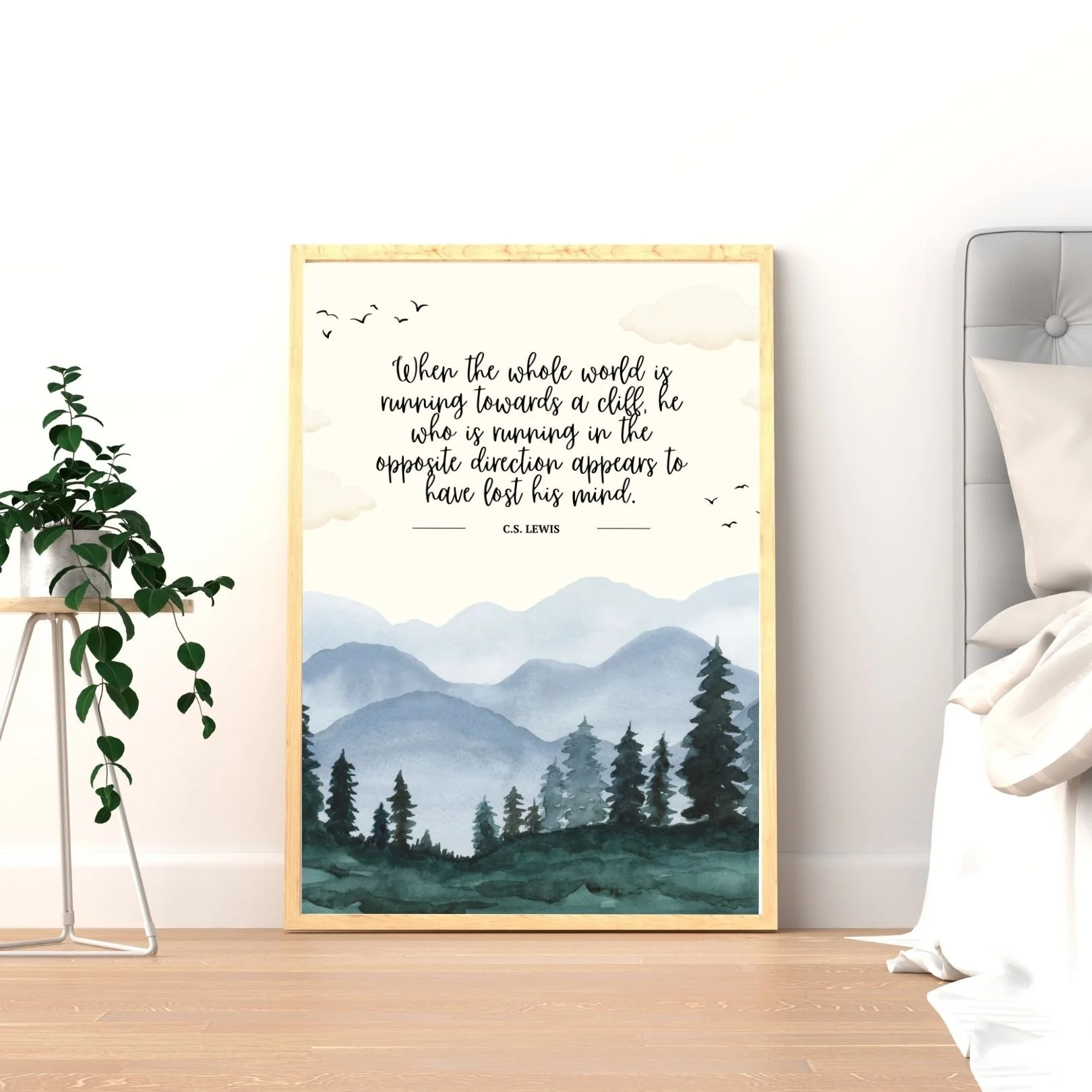 C.S. Lewis Quote (Printable Download)