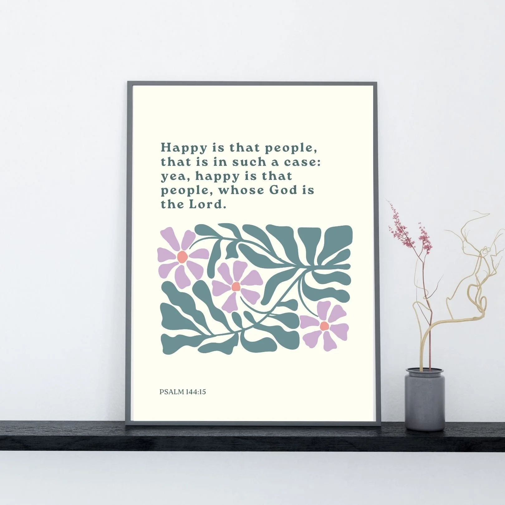 Psalm 144:15 (Printable Download)