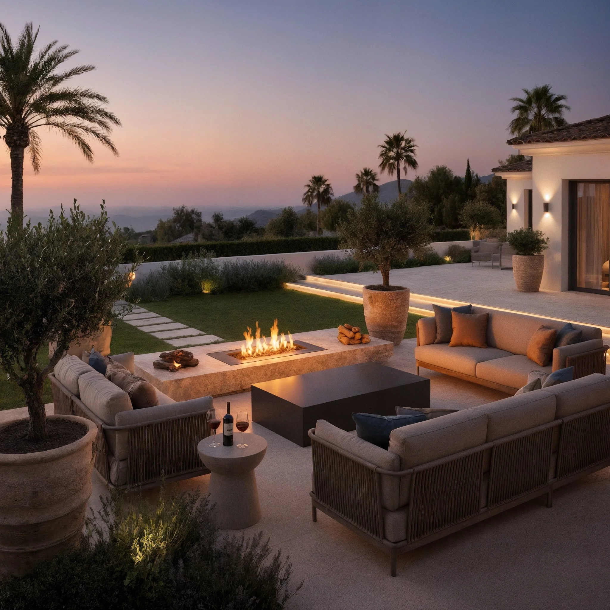 Design & Installation of Outdoor Fireplaces – Sotogrande, Marbella ...