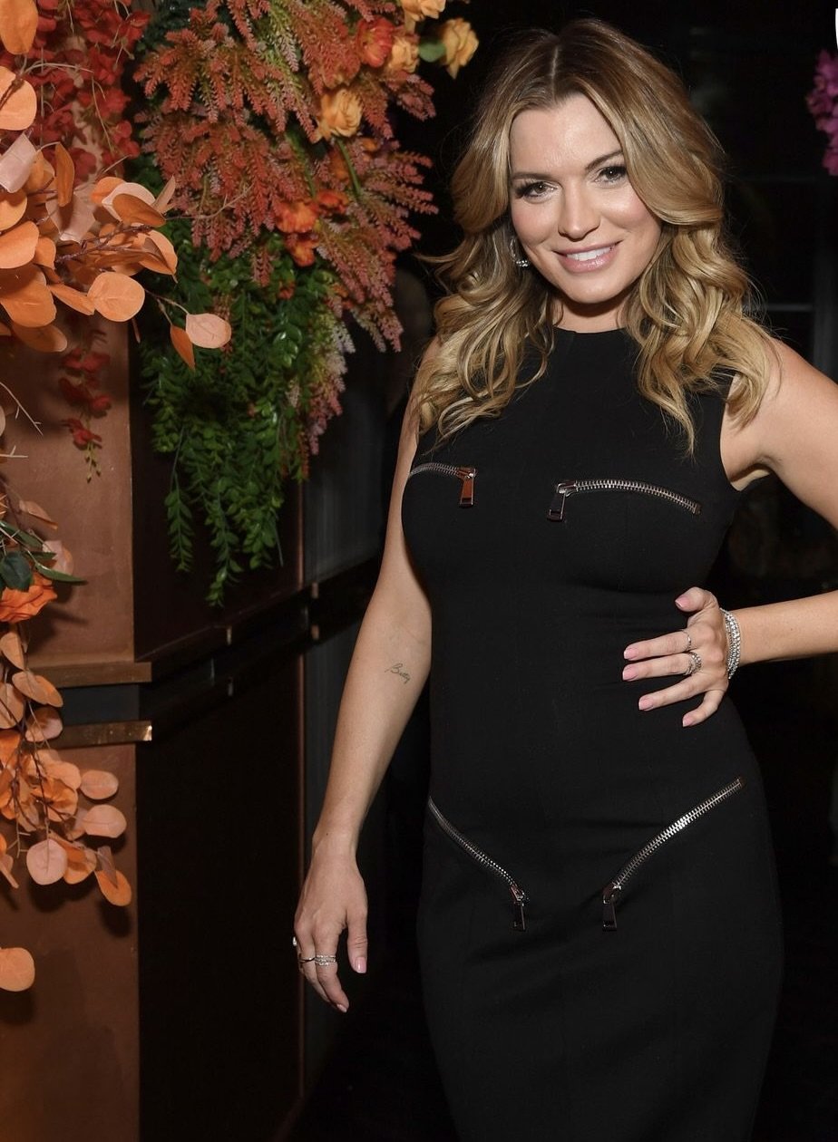 Lindsay Hubbard’s black dress at the Summer House season 9 premier party