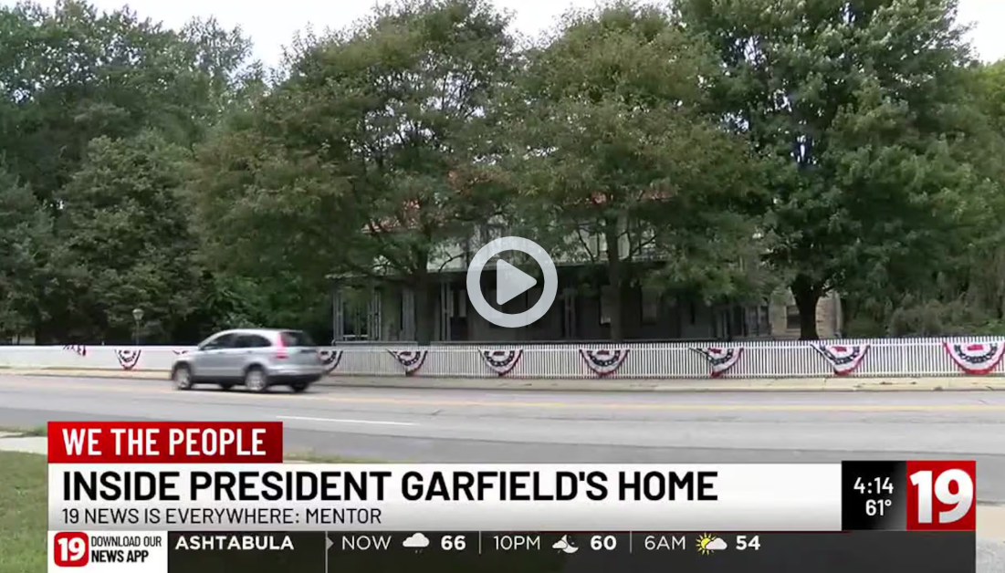 Inside the home of President James A. Garfield in Mentor, history in our backyard