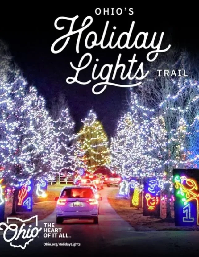 The Ohio Holiday Lights Trail is back with 70+ brilliant stops across the state! 🎄✨ Right here in Lake County the Lake Metroparks Country Lights Drive-thru shines as stop #26 this year, so be sure to add Lake Metroparks Farmpark to your route this h