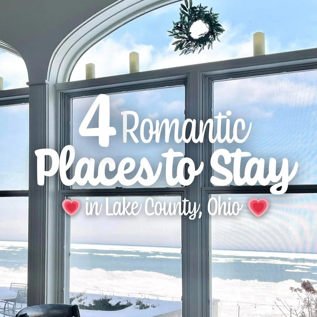 &hearts;️Discover the perfect romantic getaway in Lake County, OH, just a short drive from Cleveland and nestled along the beautiful shores of Lake Erie. Here's a few of our favorite spots to stay for a romantic overnight or weekend escape.
🌹@willou