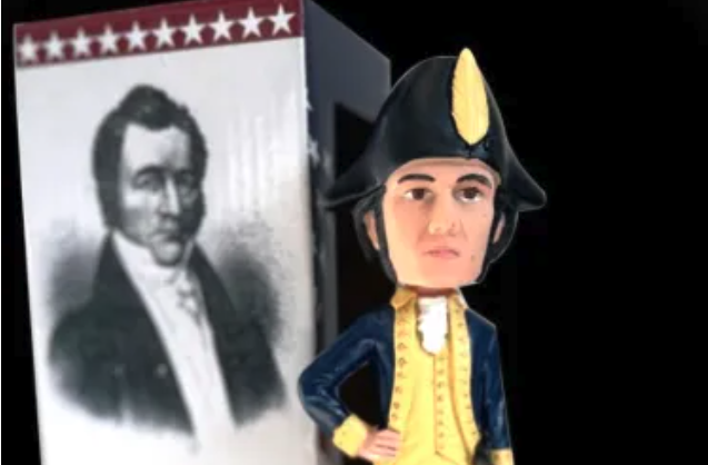 Commissioners, Tour Lake County launch America250 bobblehead public vote