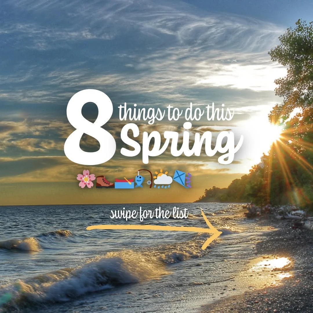 8 Things to do this Spring in Lake County
🛶 Explore Mentor Lagoons - Lake Erie
🥾 Traverse Holden Arboretum
💧 Flow into Spring with waterfalls!
🌸 Get back into the garden with these Wildflower Ephemeral Walks! 
🦉 Tweet Tweet! How many birds can y