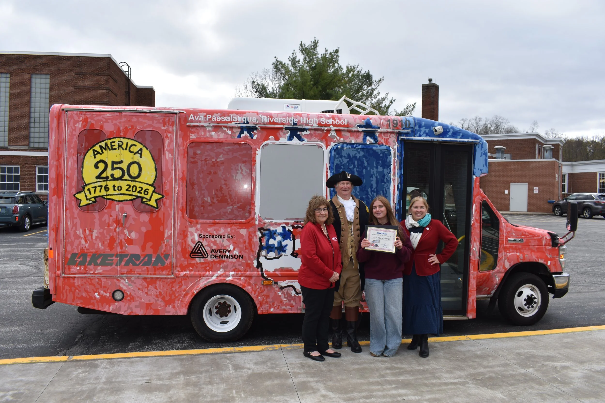 Laketran unveils winning design of 2026 student Bus Wrap Art Contest