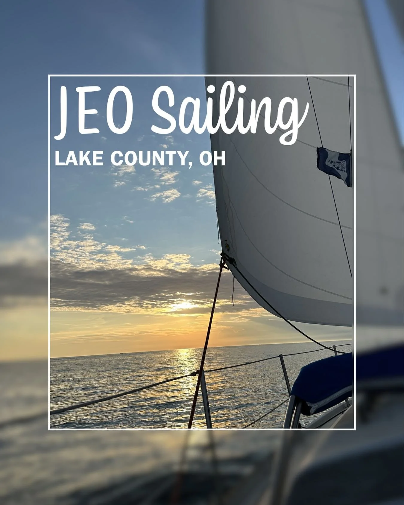 We&rsquo;re sailing into summer with JEO Sailing! ⛵
Whether you&rsquo;re chasing a peaceful morning breeze, soaking up the afternoon sun, or cruising into a Lake Erie sunset, Captain Jim has the perfect charter experience for you.
Choose your adventu
