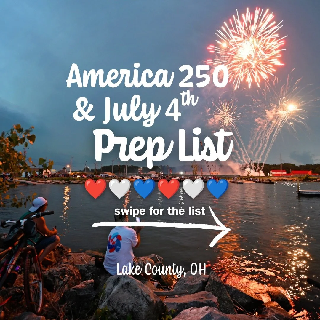 ❤️💙🤍Your Lake County America 250 + 4th of July Prep List ❤️💙🤍
Planning the perfect backyard BBQ, fireworks night, or patriotic weekend? Here&rsquo;s your local shopping guide:
👗 What to Wear:&nbsp;
Find your stars, stripes &amp; summer style at 