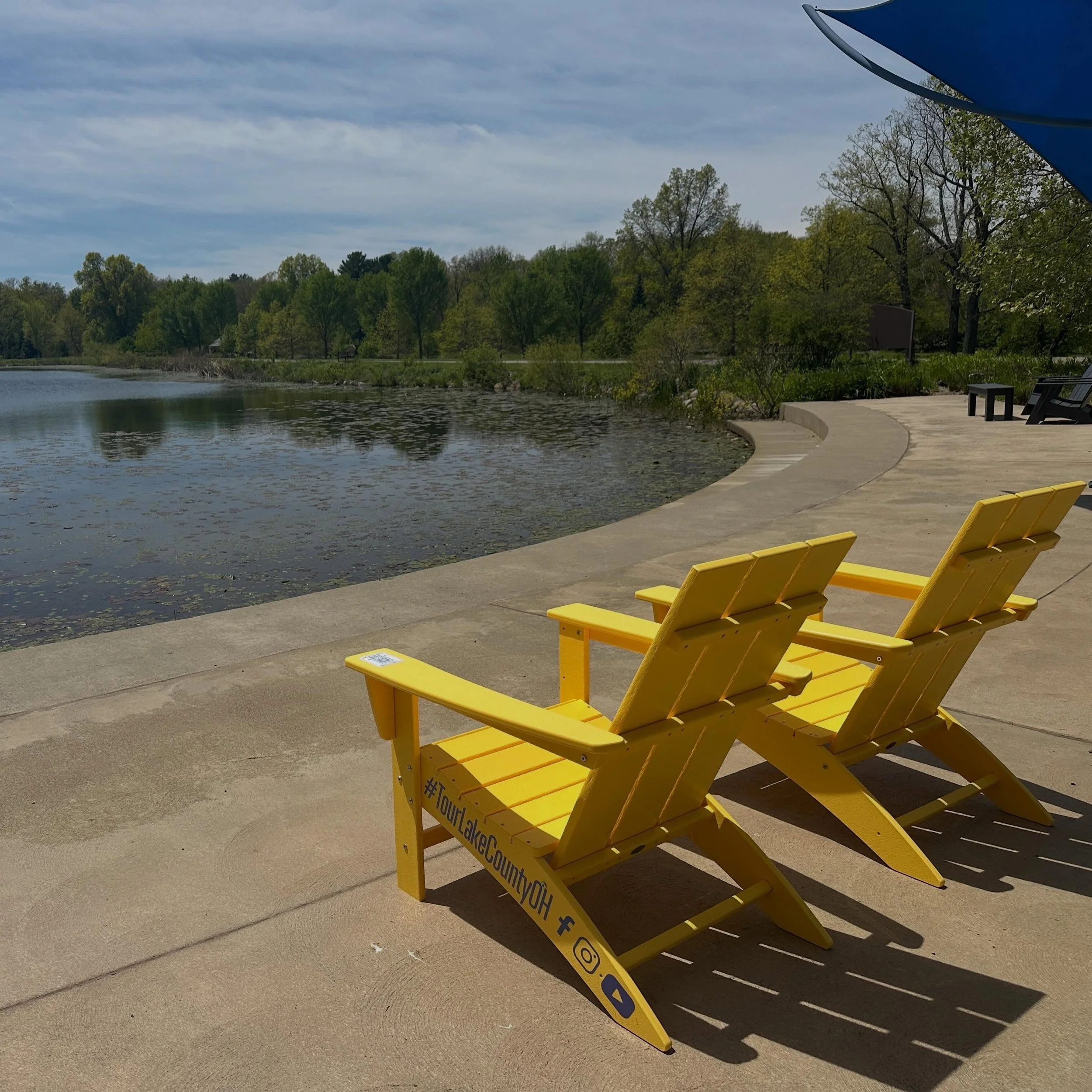 💛Some seats come with a view. Some come with a moment. This one comes with both. 💛
 
Today we&rsquo;re featuring The Holden Arboretum, one of 25 yellow chair locations across Lake County, Ohio. 
 
Whether you&rsquo;re here for the view, the fresh a