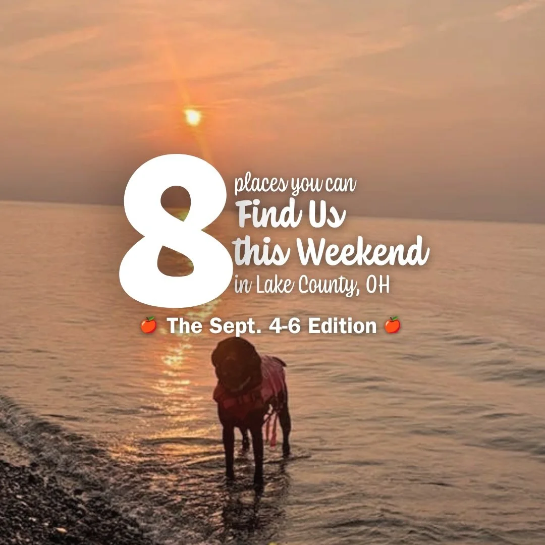 ➡️ 8 Places You Can Find Us This Weekend
&nbsp;
🍔 On a Patio for a Burger Bash Ferrante Winery &amp; Ristorante
🌅 Chasing a Lake Erie sunset at Painesville Township Park
🔥 On a ride at Lake Cycle for some me-time
🍷 Finding a seat w/ a glass of wi